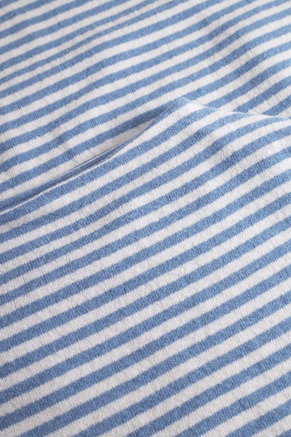 Detailbild 1 von Hausanzug mit Ringeldruck Blau-Weiß Materialmix