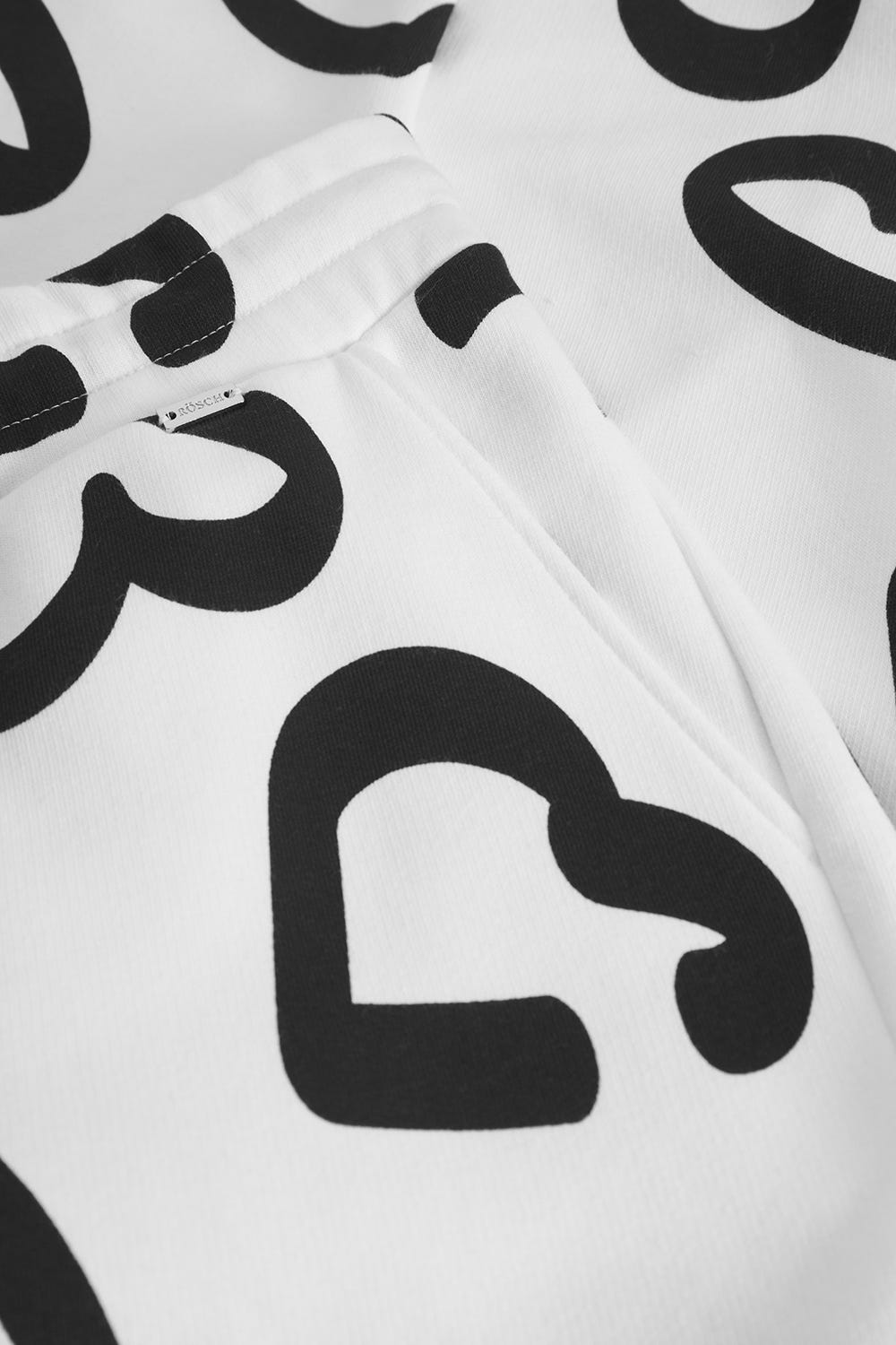 Detailbild 2 von Sweathose im Herz-Muster Baumwolle/Polyester