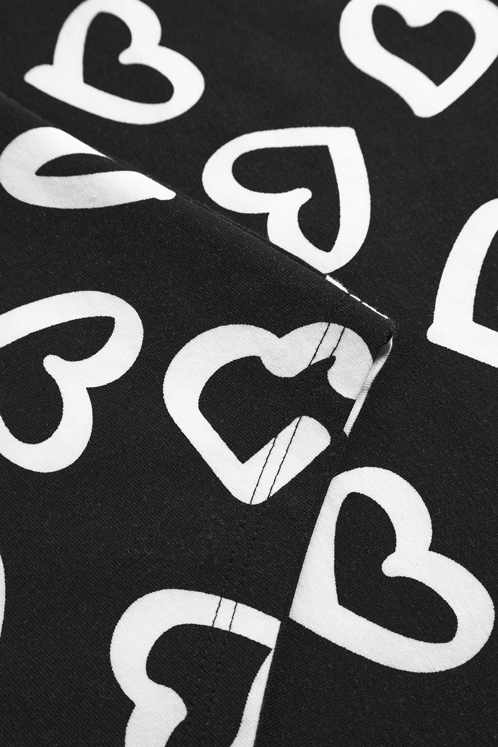 Detailbild 3 von Nachthemd mit Herz-Muster Baumwolle/Elasthan