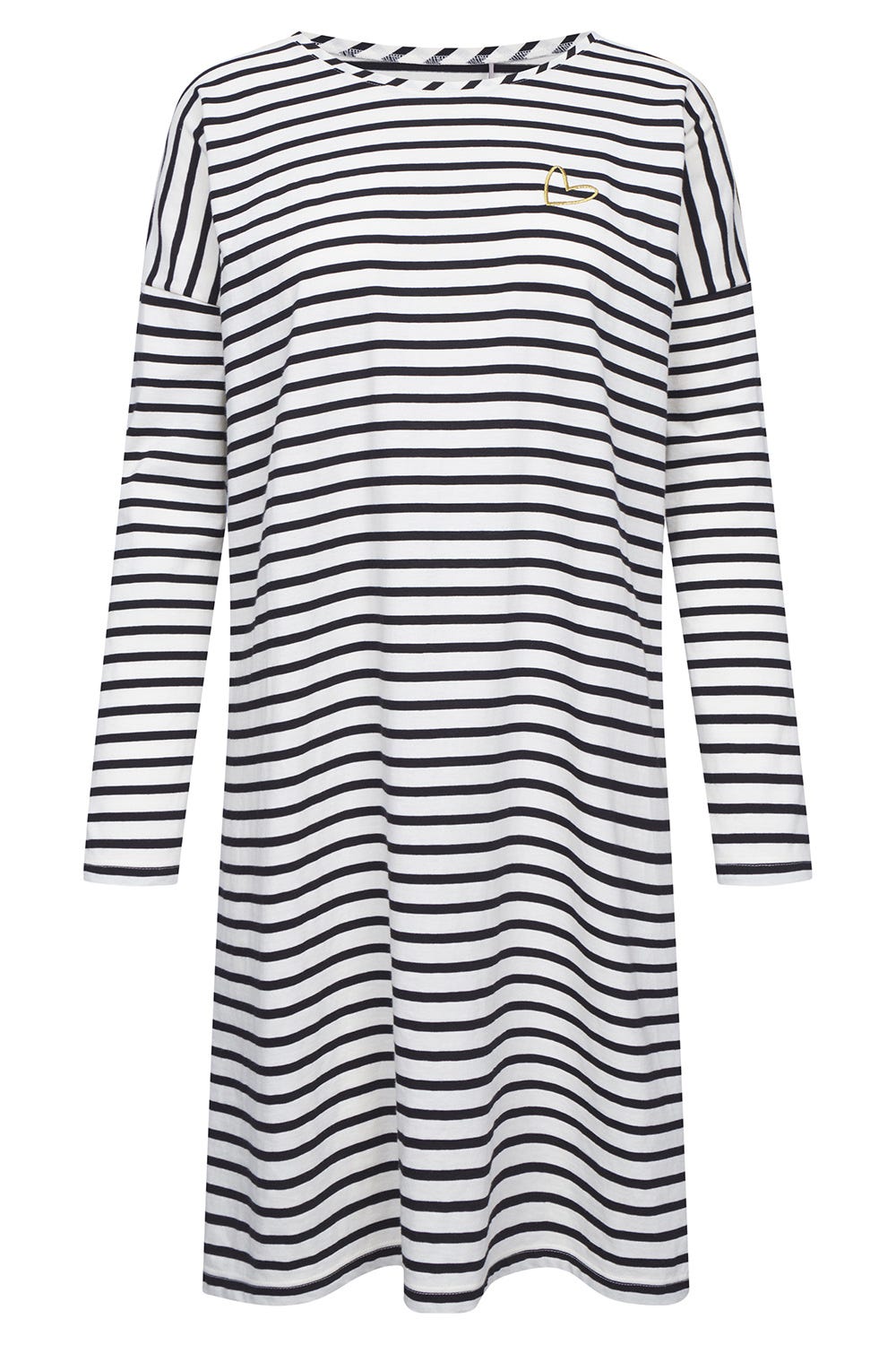 Hollowbild von Bigshirt im Streifen-Muster Baumwolle/Elasthan