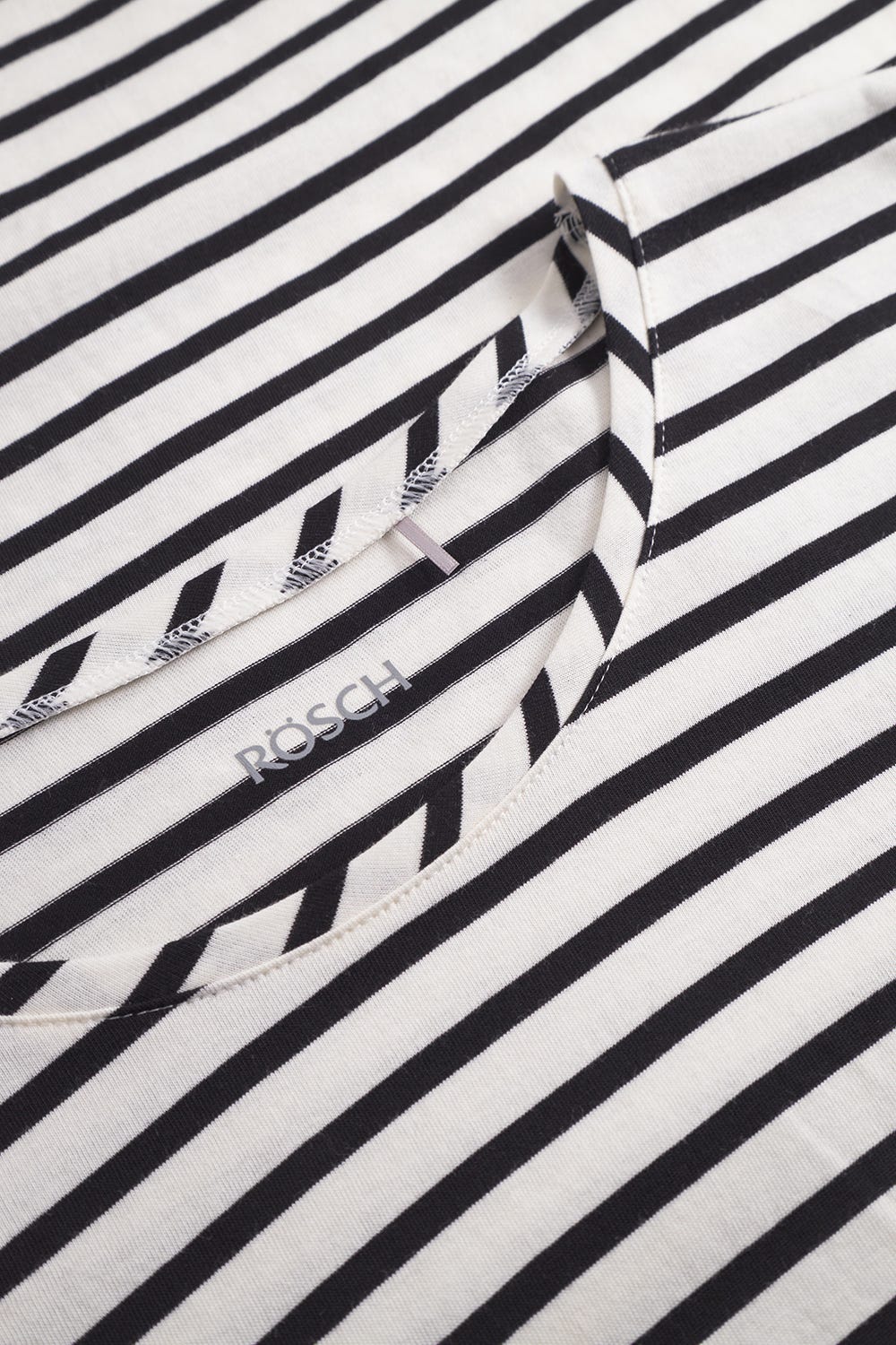 Detailbild 2 von Pyjamashirt im Streifen-Muster Baumwolle/Elasthan