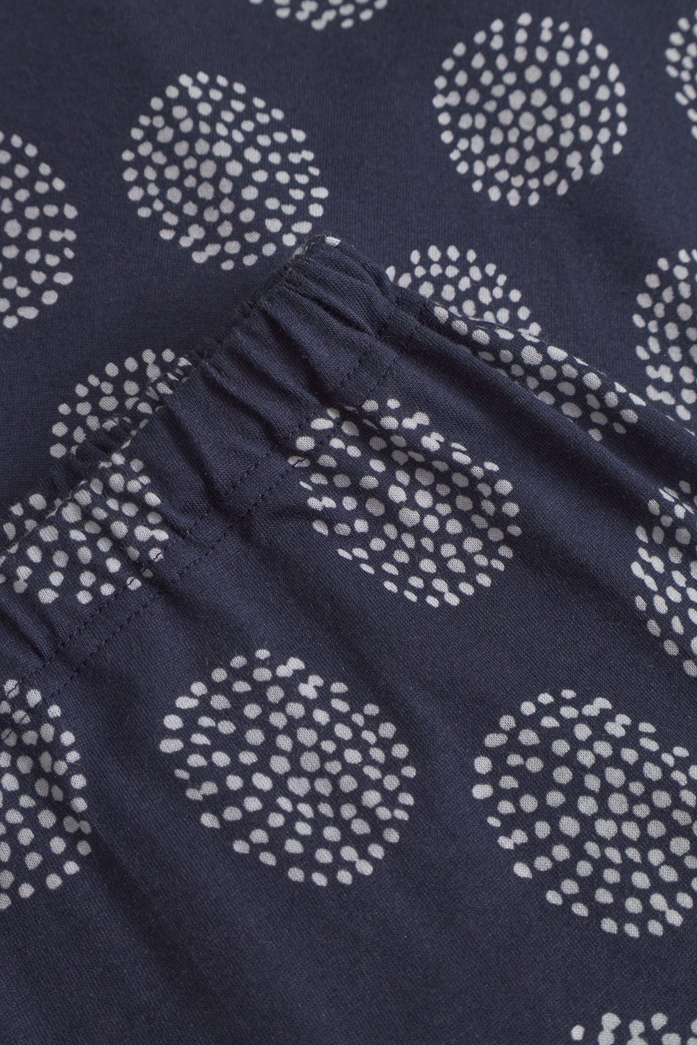 Detailbild 3 von Pyjama im grafischen Punktemuster Baumwolle/Modal