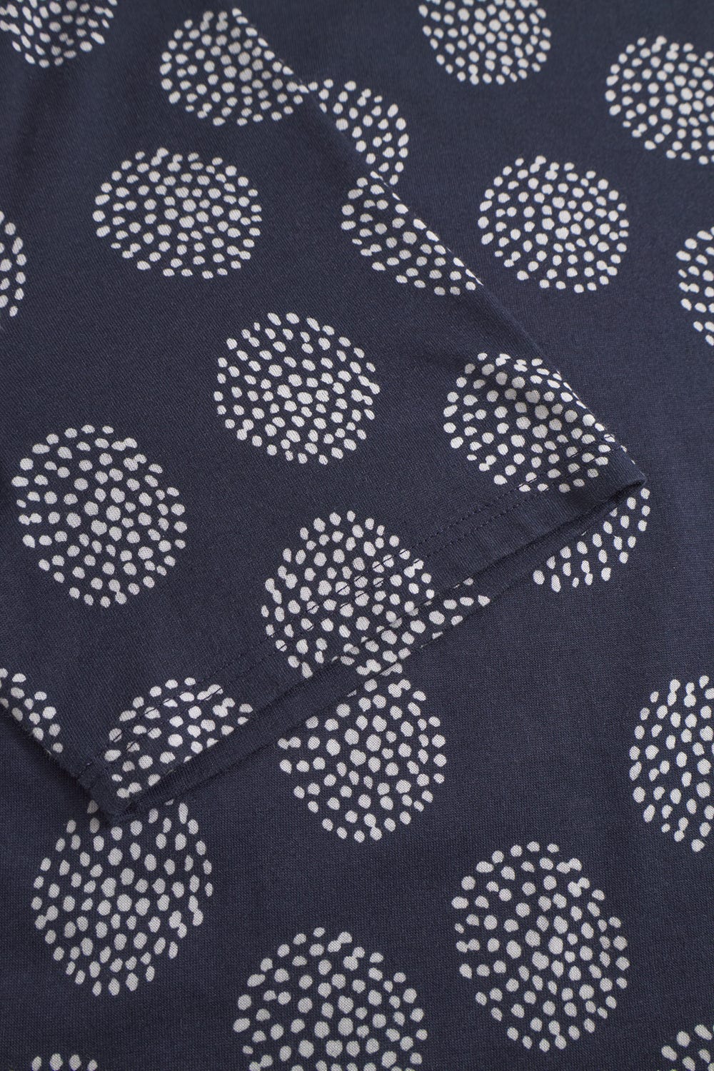 Detailbild 2 von Nachthemd Kurzarm im grafischen Punktemuster Baumwolle/Modal