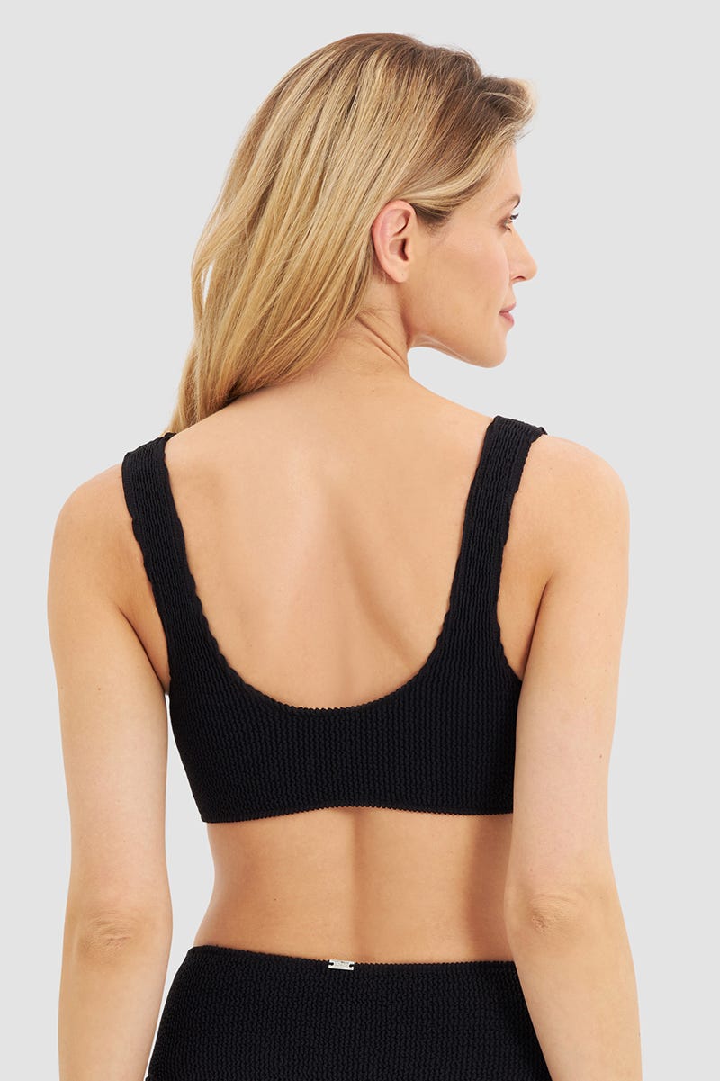 Rückansicht von Bikini Top aus Strukturware One Size