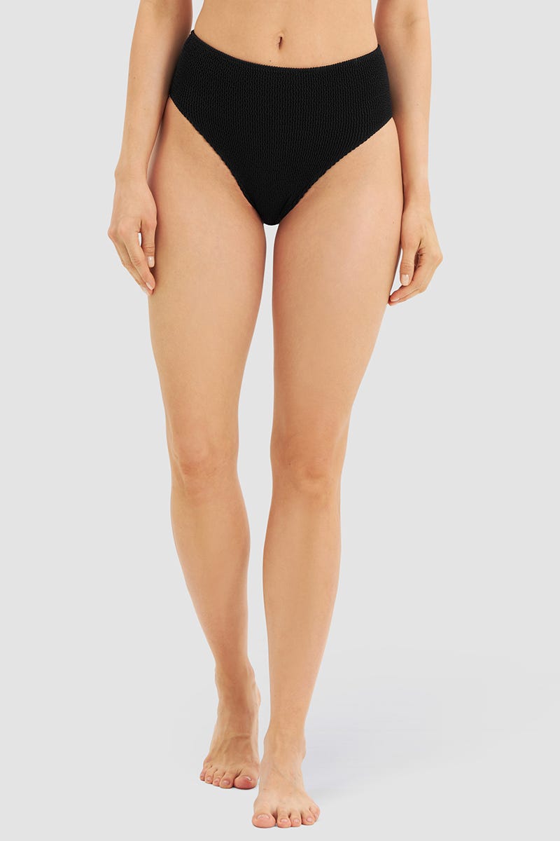 Frontalbild von Bikini Hose aus Strukturware One Size