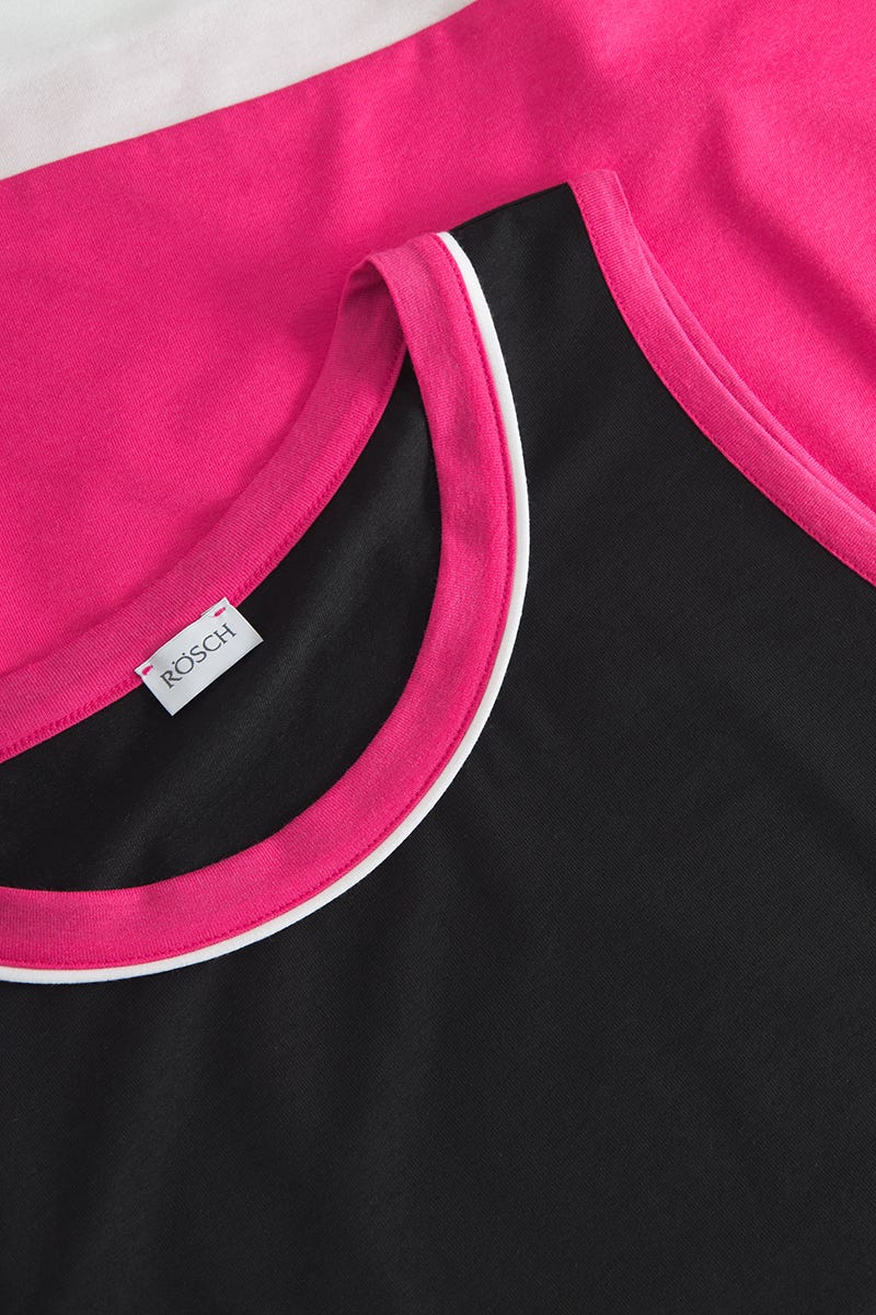 Detailbild 1 von Strandkleid mit sportivem Colourblocking Viskose/Elasthan