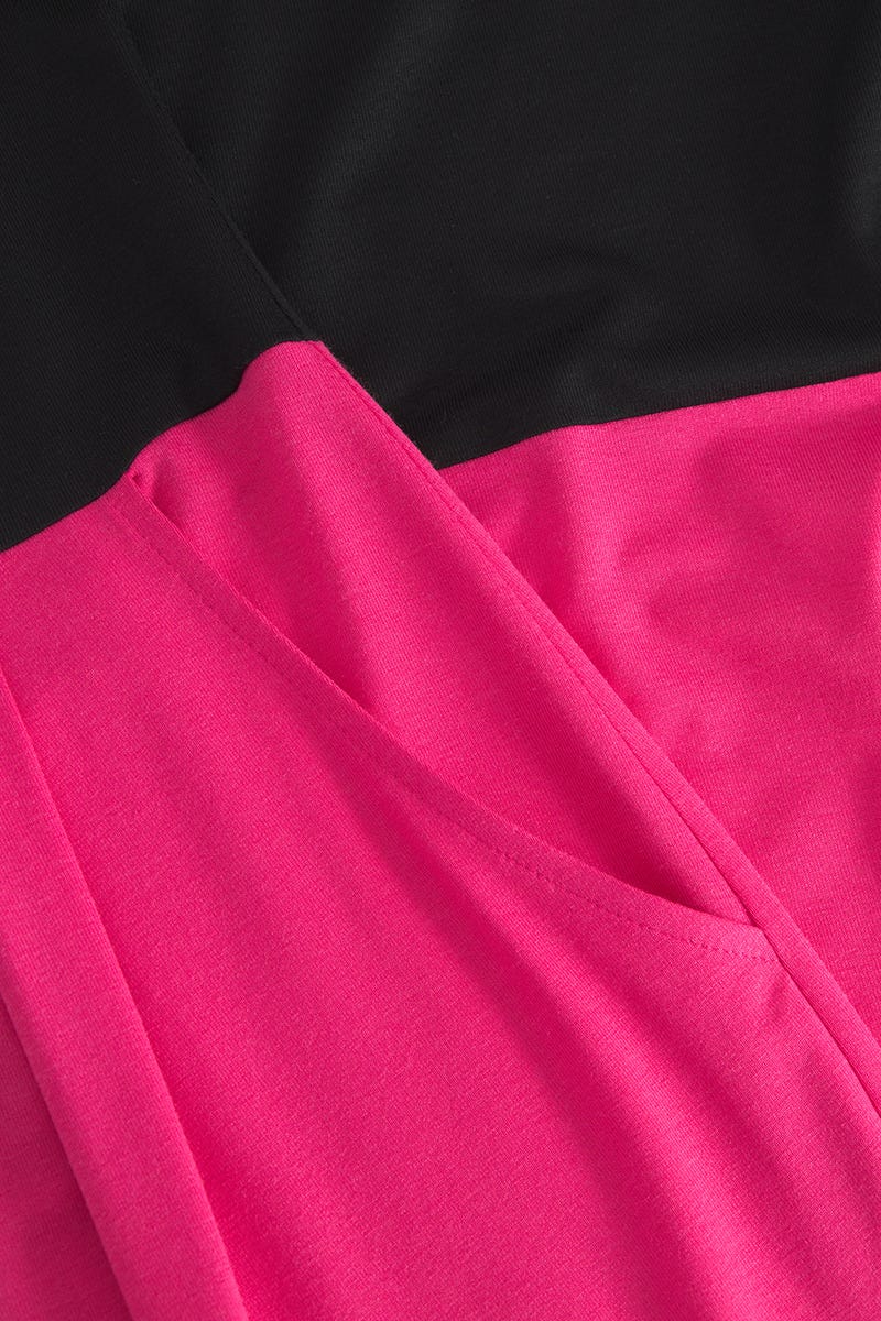 Detailbild 3 von Strandkleid mit sportivem Colourblocking Viskose/Elasthan