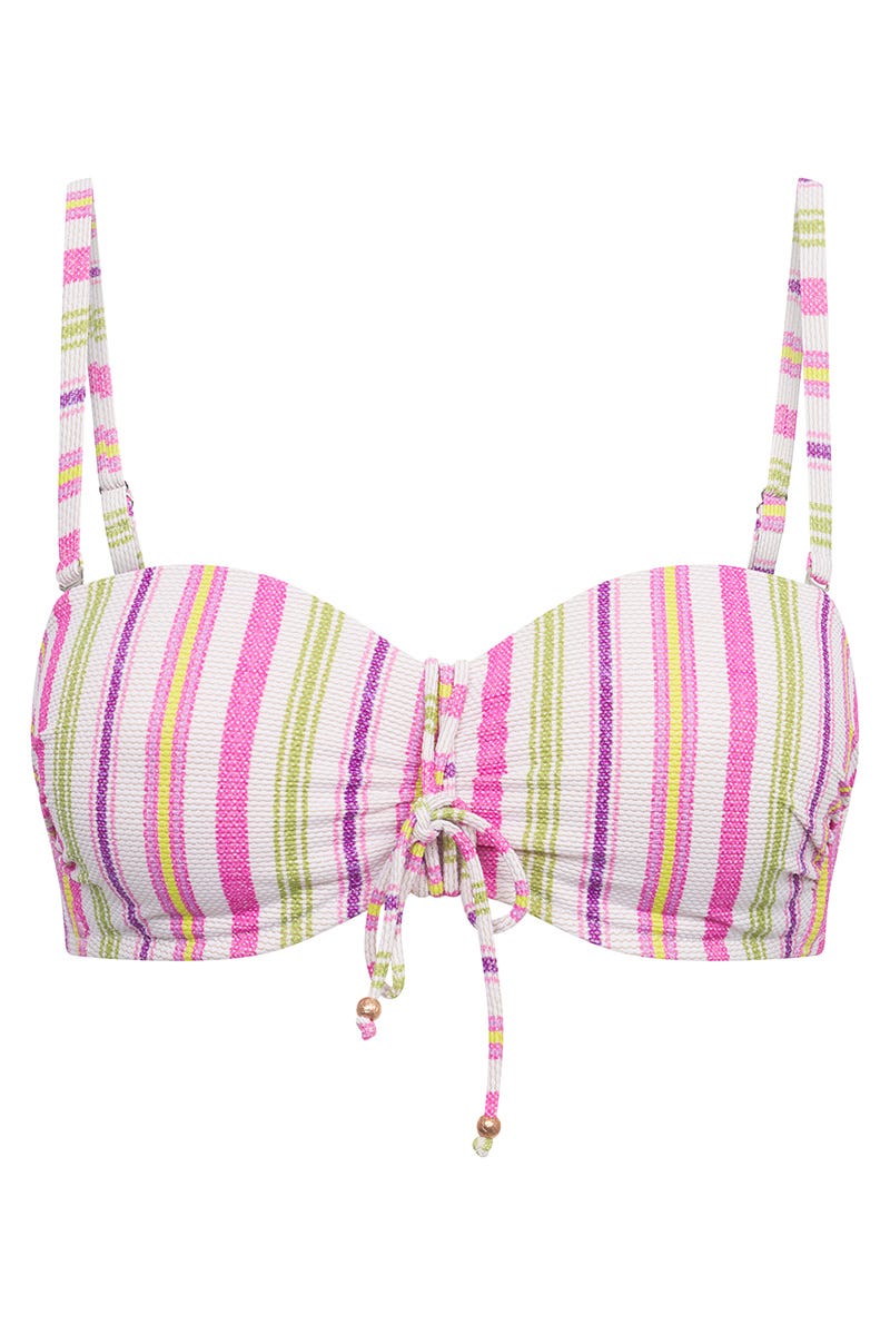 Hollowbild von Bikini Top im sommerlichen Streifendruck