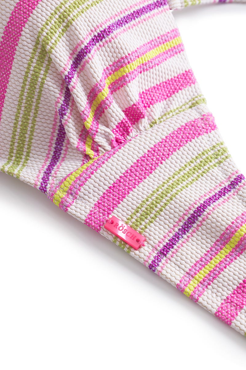 Detailbild 3 von Bikini Top im sommerlichen Streifendruck