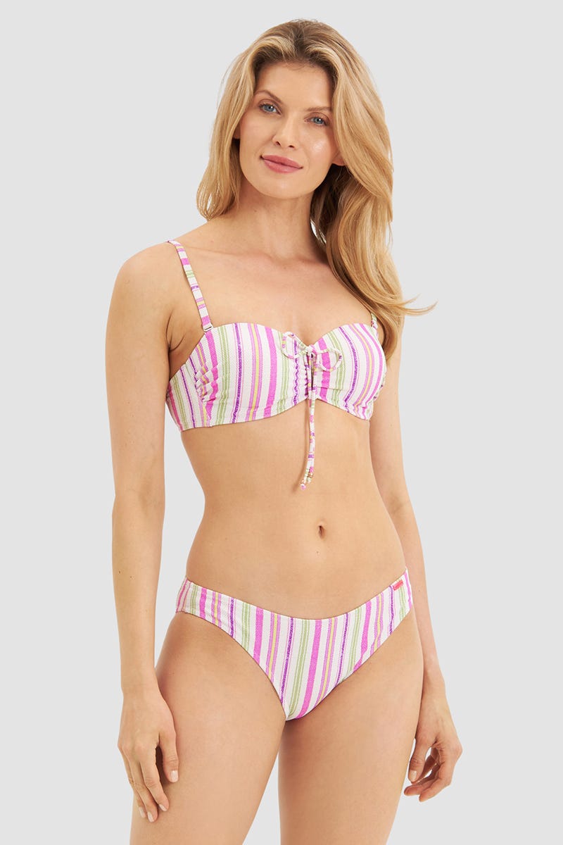 Detailbild 1 von Bikini Hose im sommerlichen Streifendruck