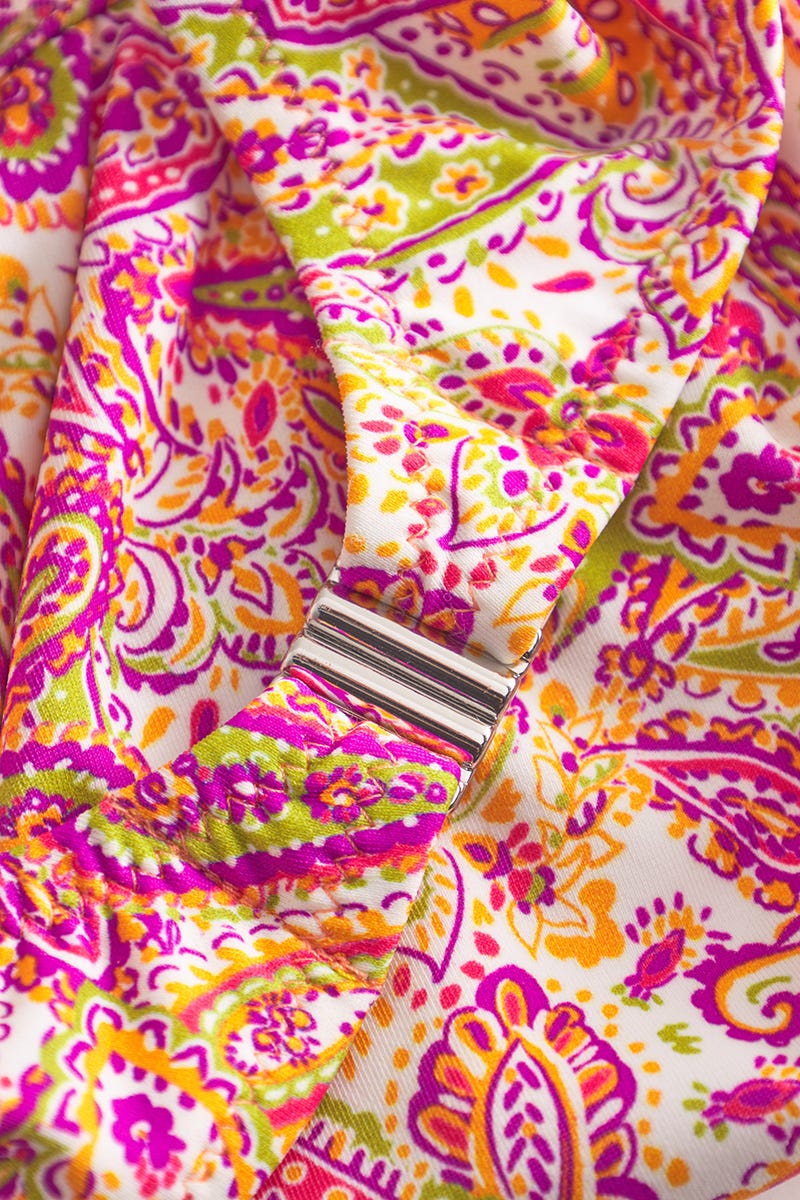 Detailbild 3 von Bikini Top im sommerlichen Paisley-Druck