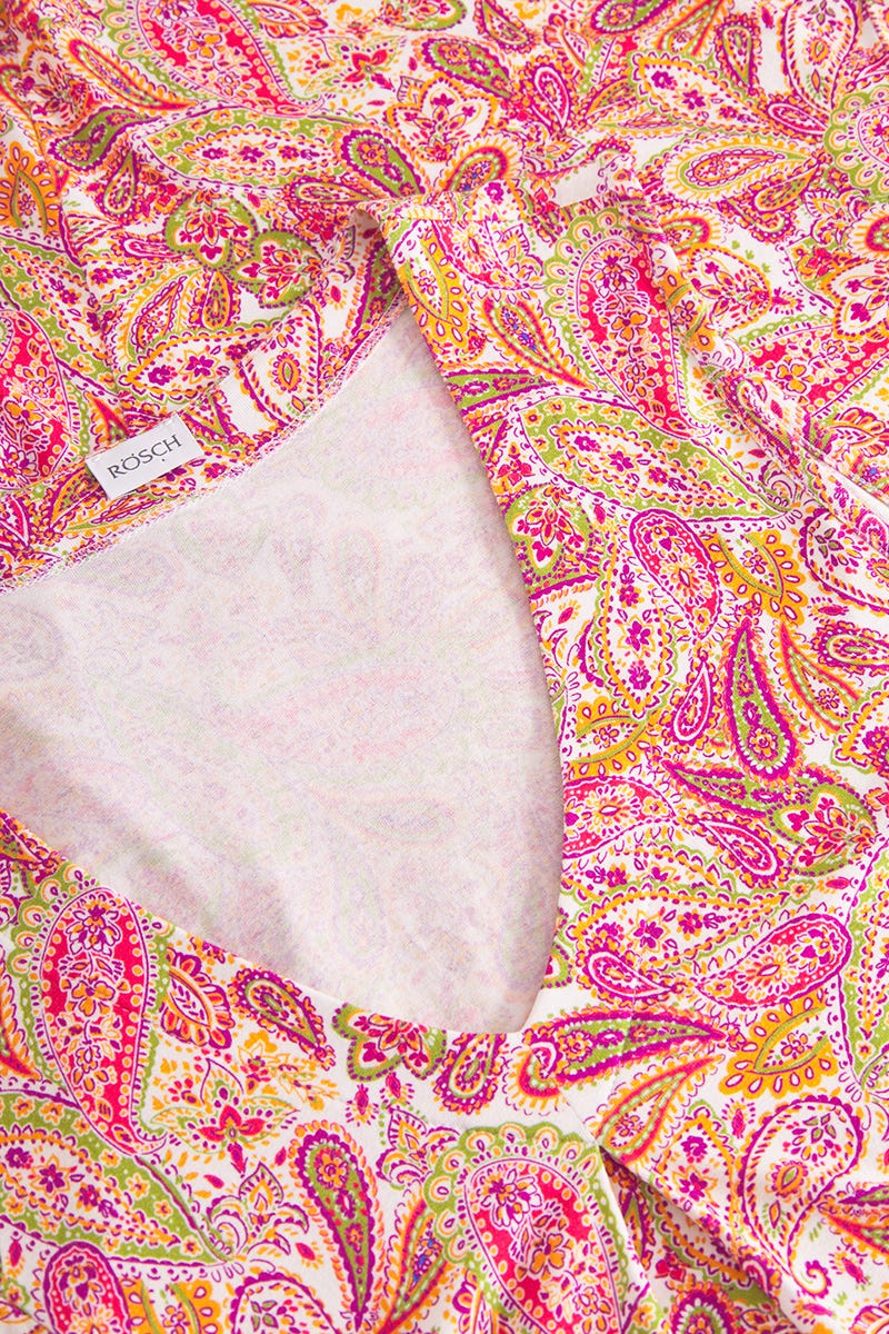 Detailbild 1 von Strandkleid Ärmellos im sommerlichen Paisley-Druck