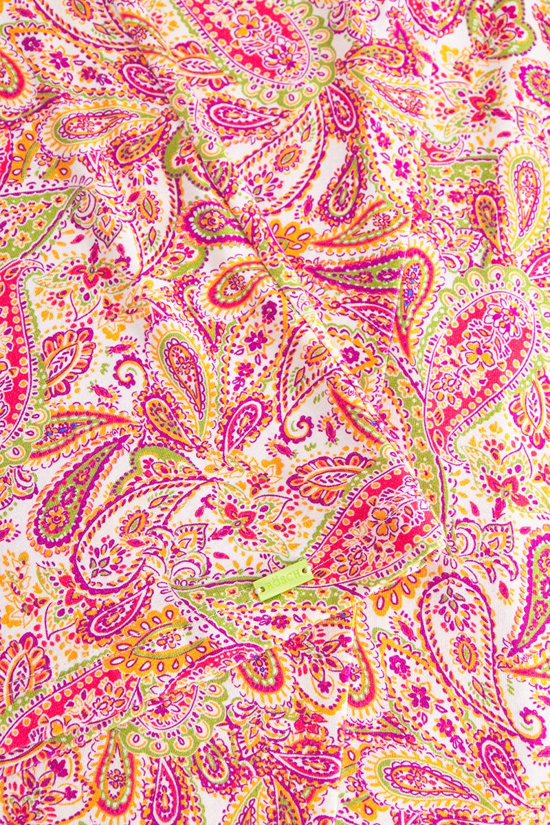 Detailbild 2 von Strandkleid Ärmellos im sommerlichen Paisley-Druck