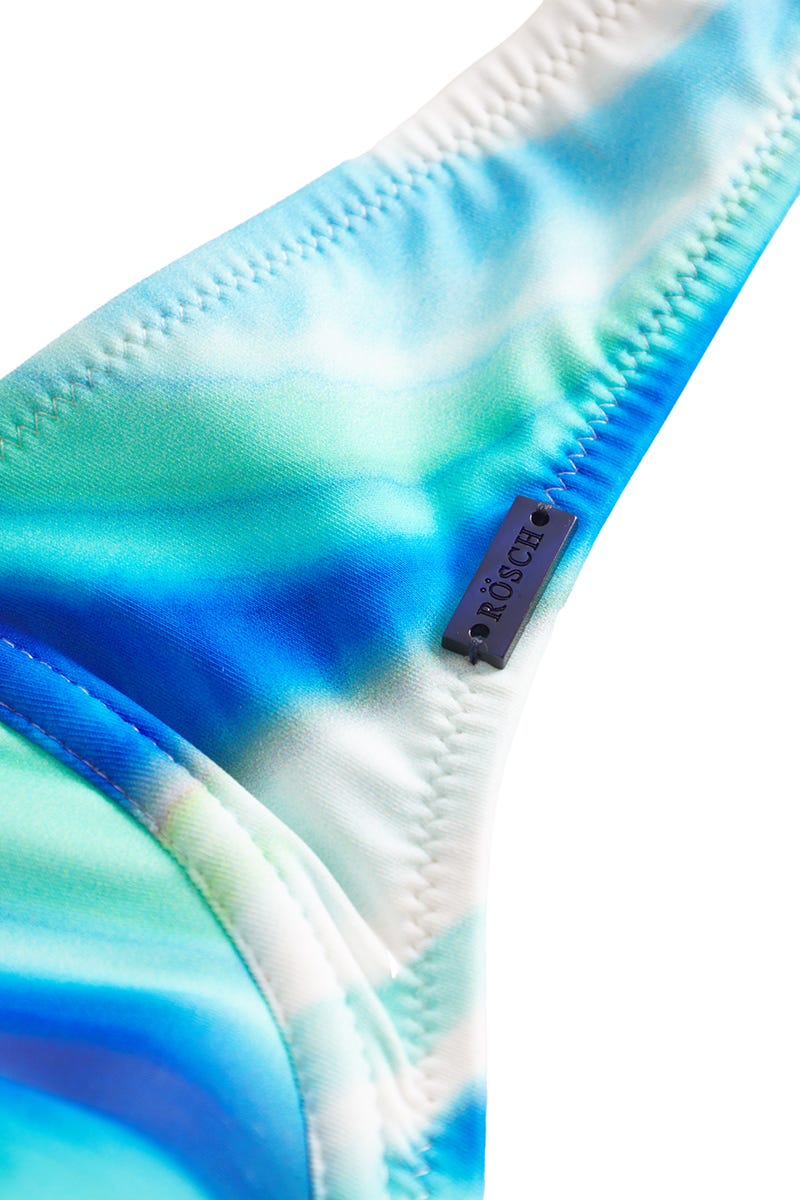 Detailbild 3 von Bikini Top im Batik-Style Meeresblau