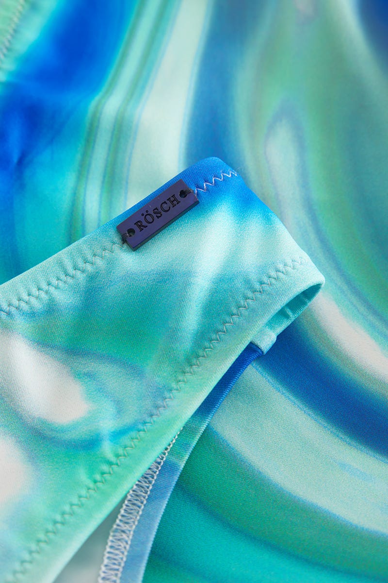 Detailbild 2 von Bikini Hose im Batik-Style Meeresblau