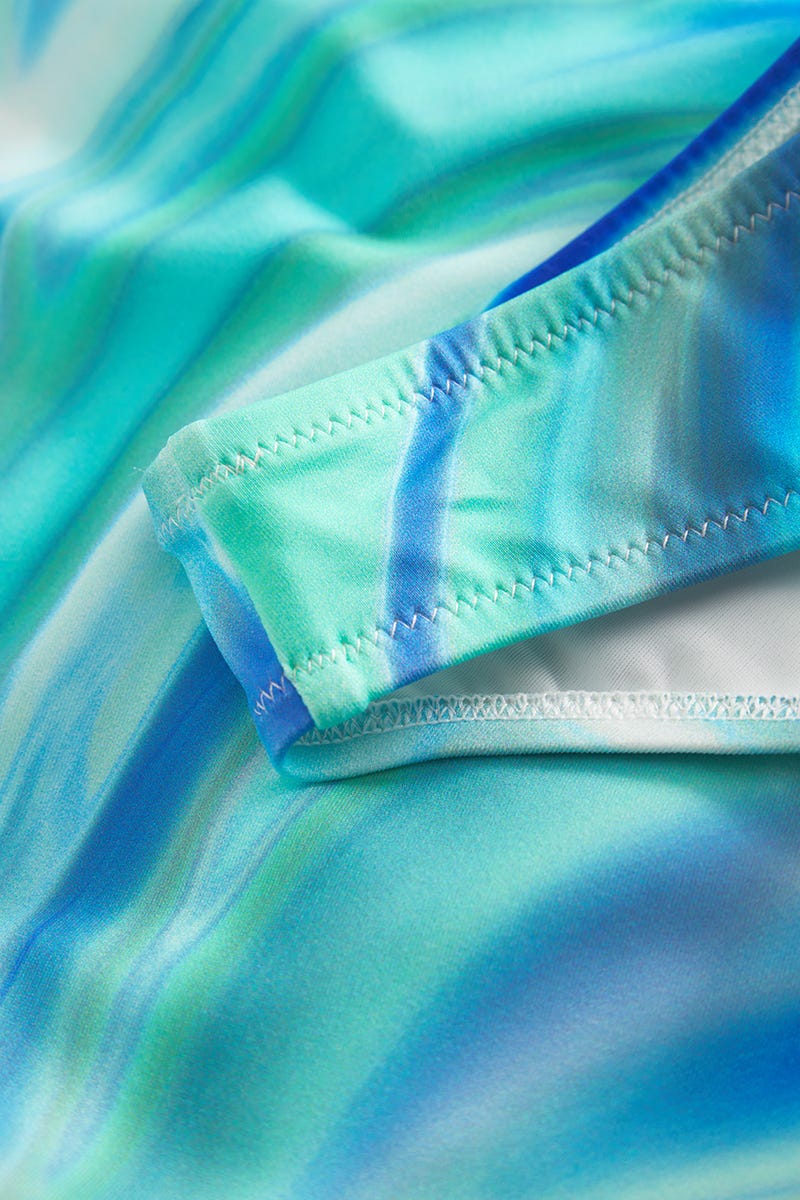 Detailbild 3 von Bikini Hose im Batik-Style Meeresblau