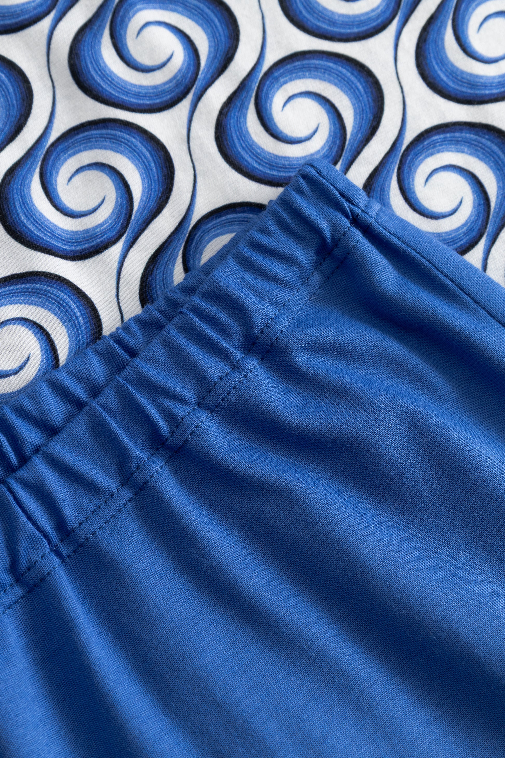 Detailbild von Rösch Pyjama Lang, Kurzarm