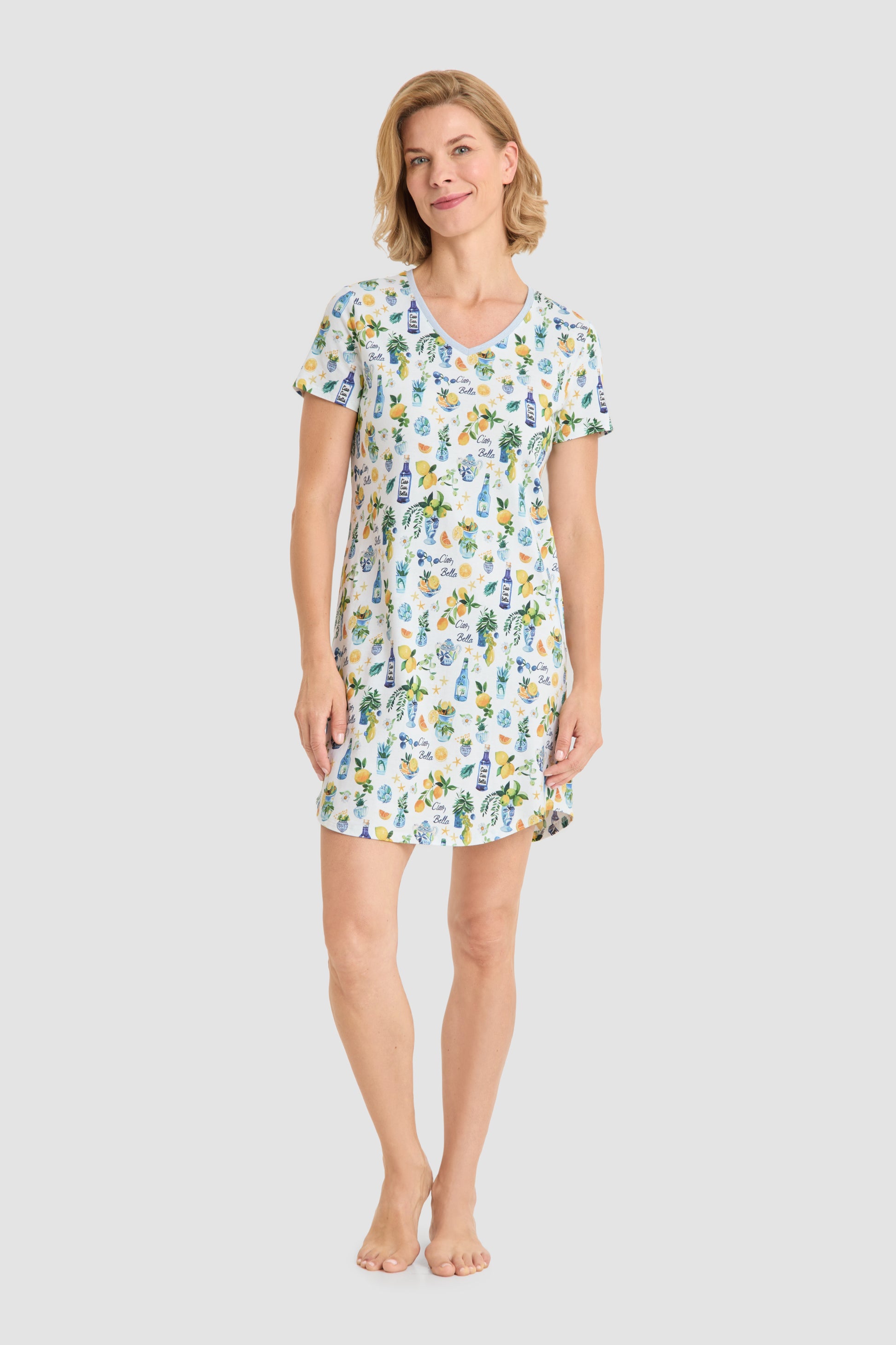 Frontalbild von Rösch Nachthemd Kurz