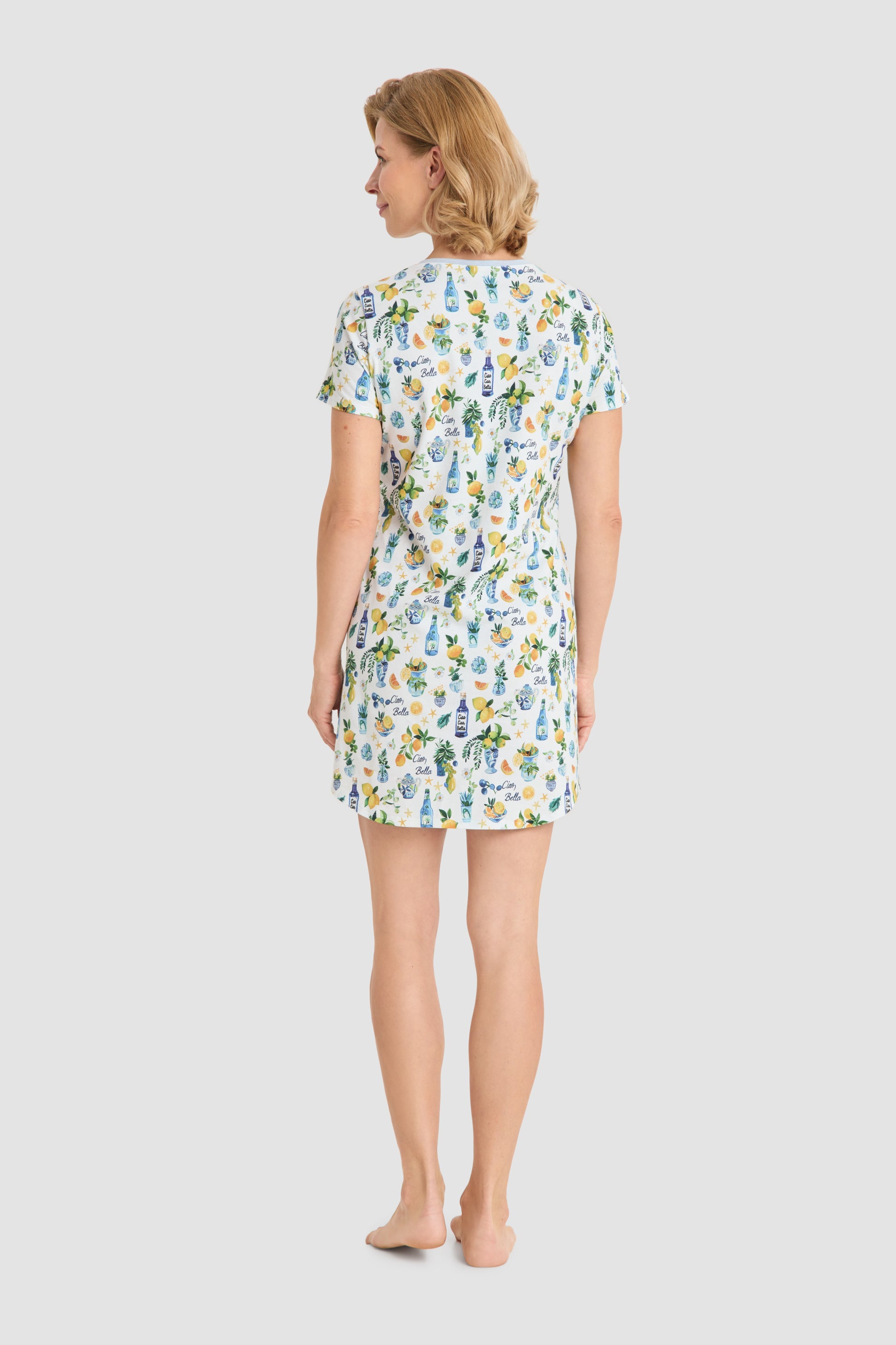 Rückansicht von Rösch Nachthemd Kurz