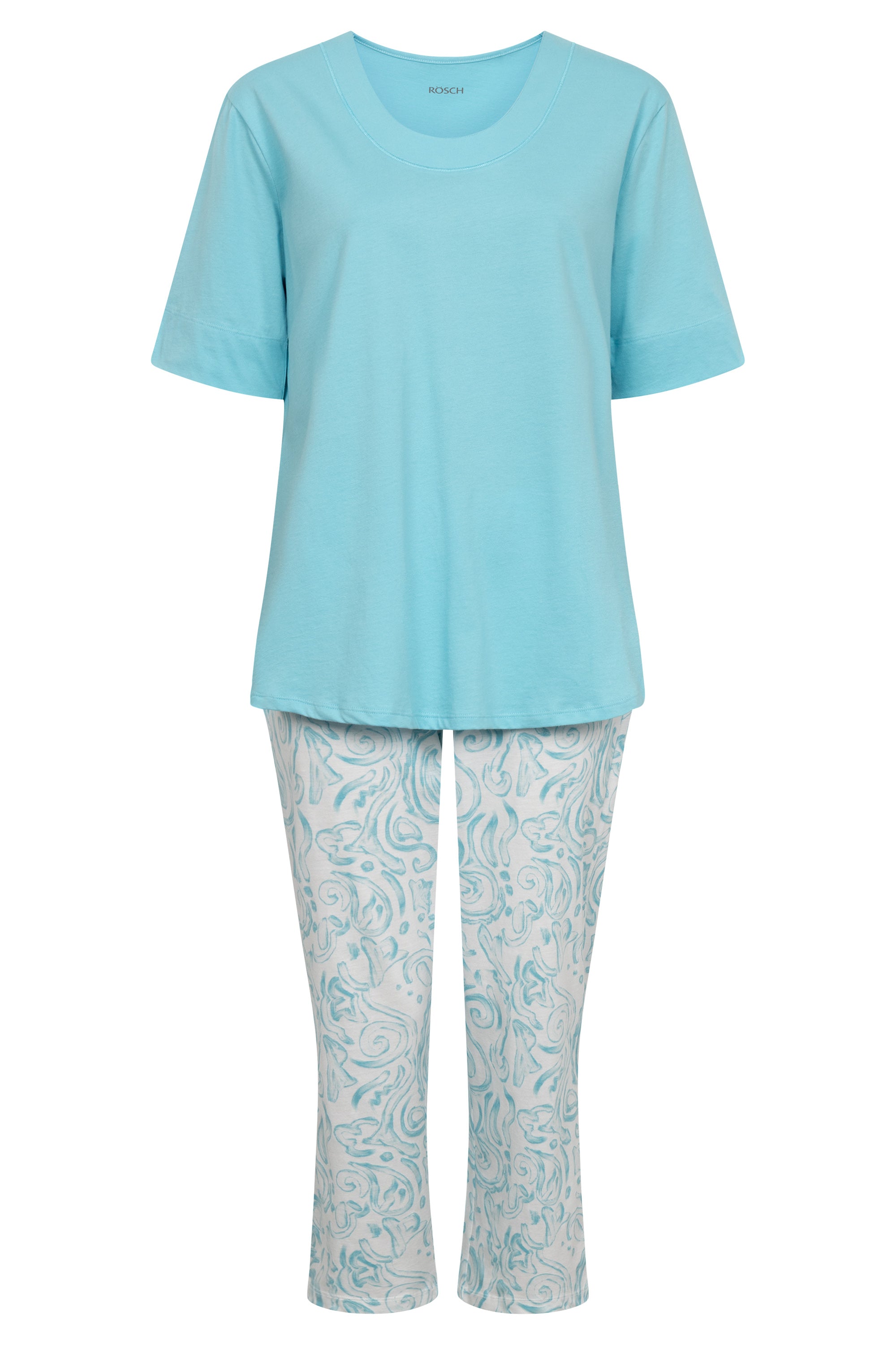 Hollow von Rösch 7/8-Pyjama, Kurzarm