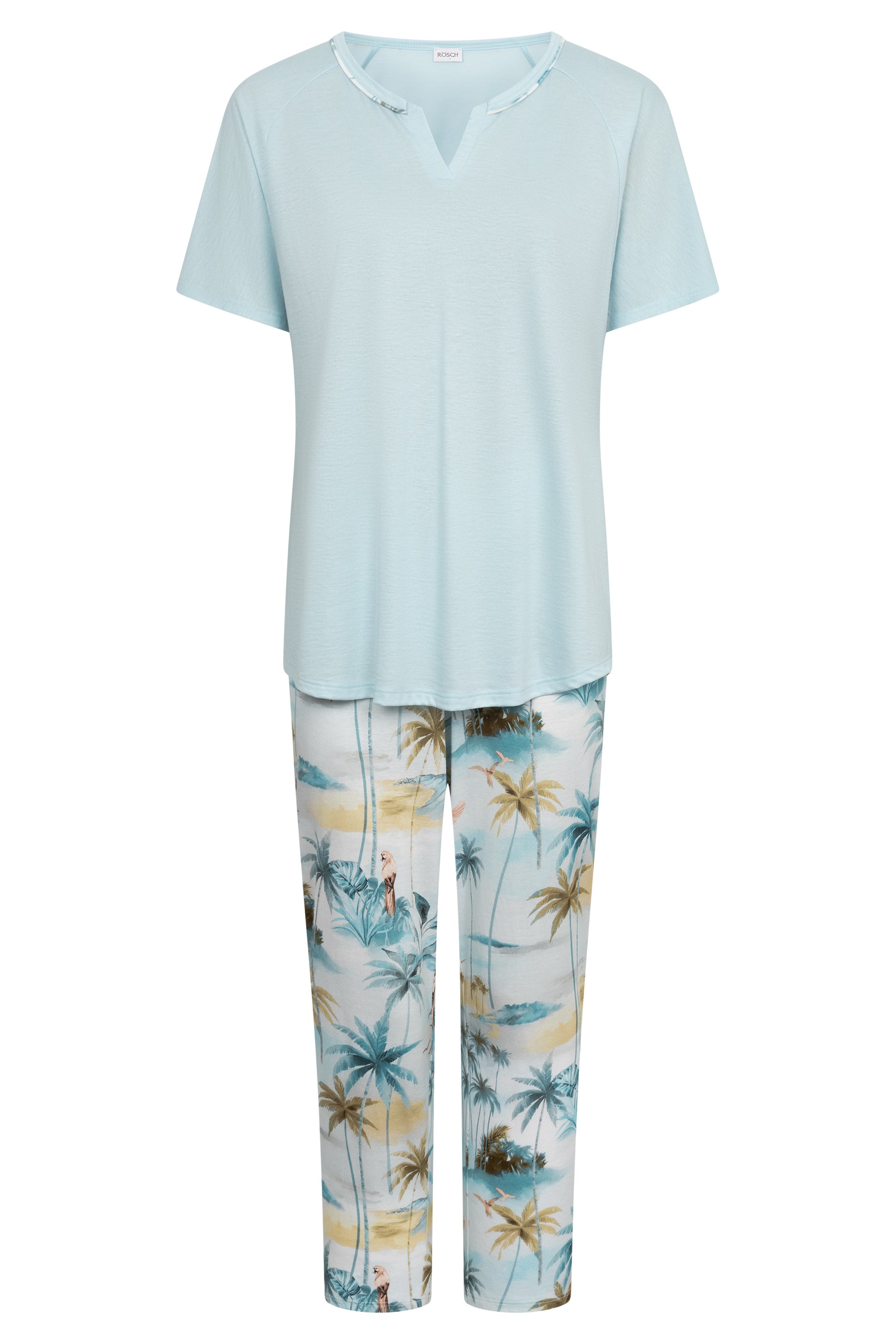 Hollow von Rösch 7/8-Pyjama, Kurzarm