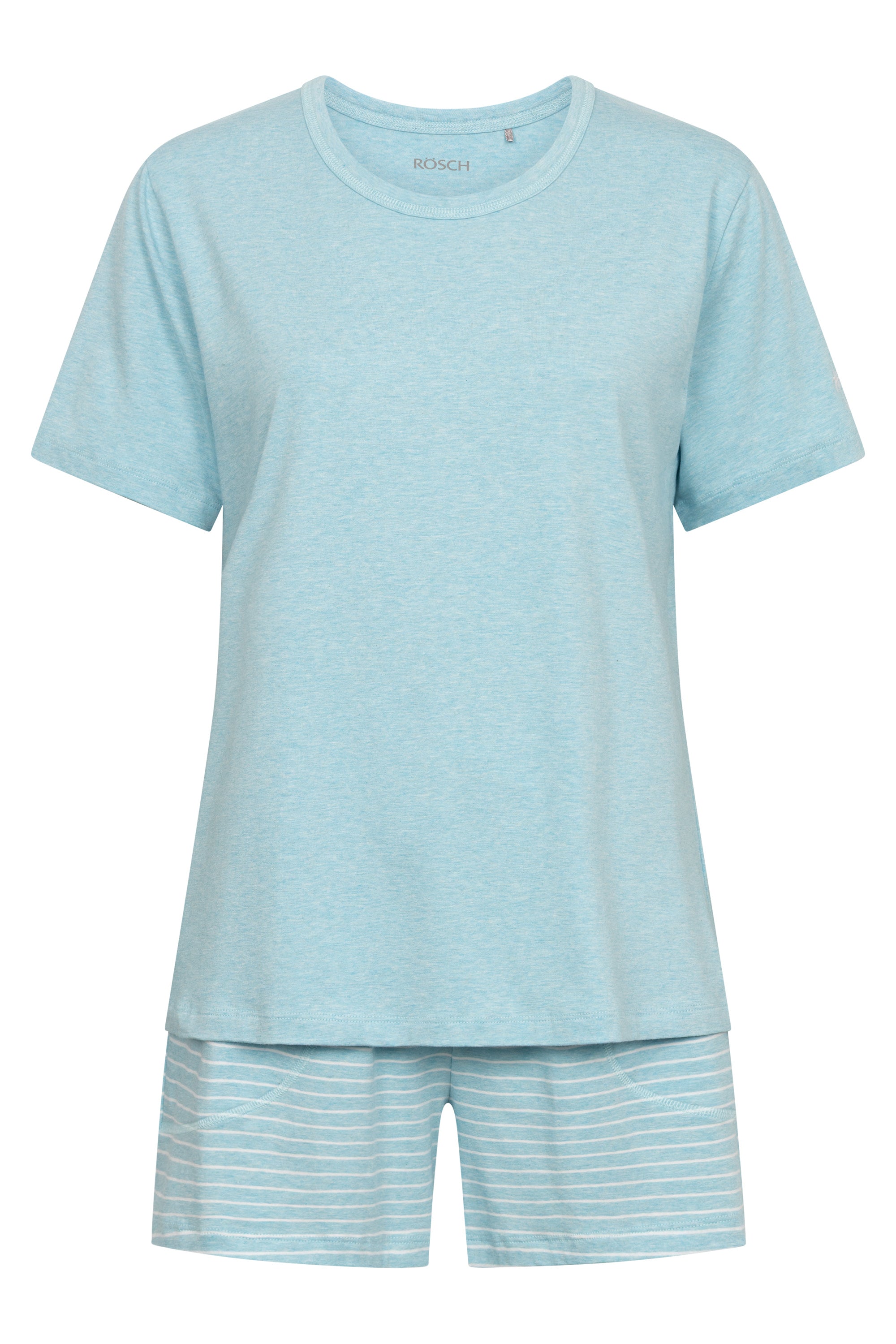 Hollow von Rösch Pyjama Kurz, Kurzarm