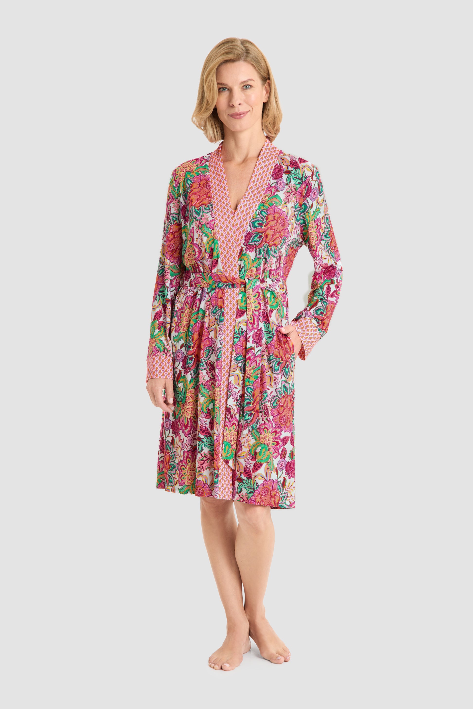 Frontalbild von Rösch Mantel Midi