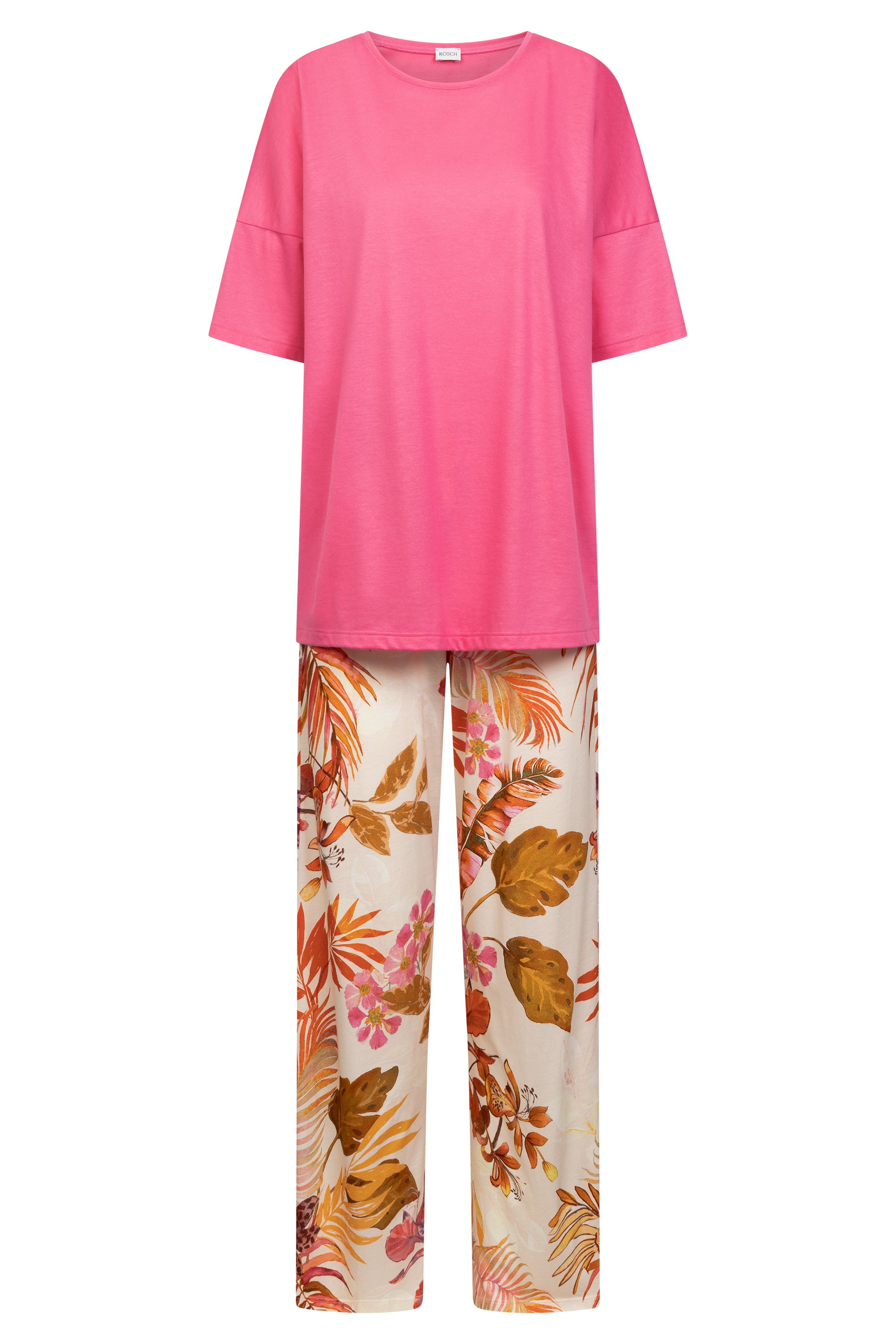 Hollow von Rösch Pyjama Lang, Kurzarm