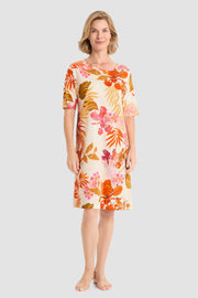 Frontalbild von Rösch Nachthemd Knielang