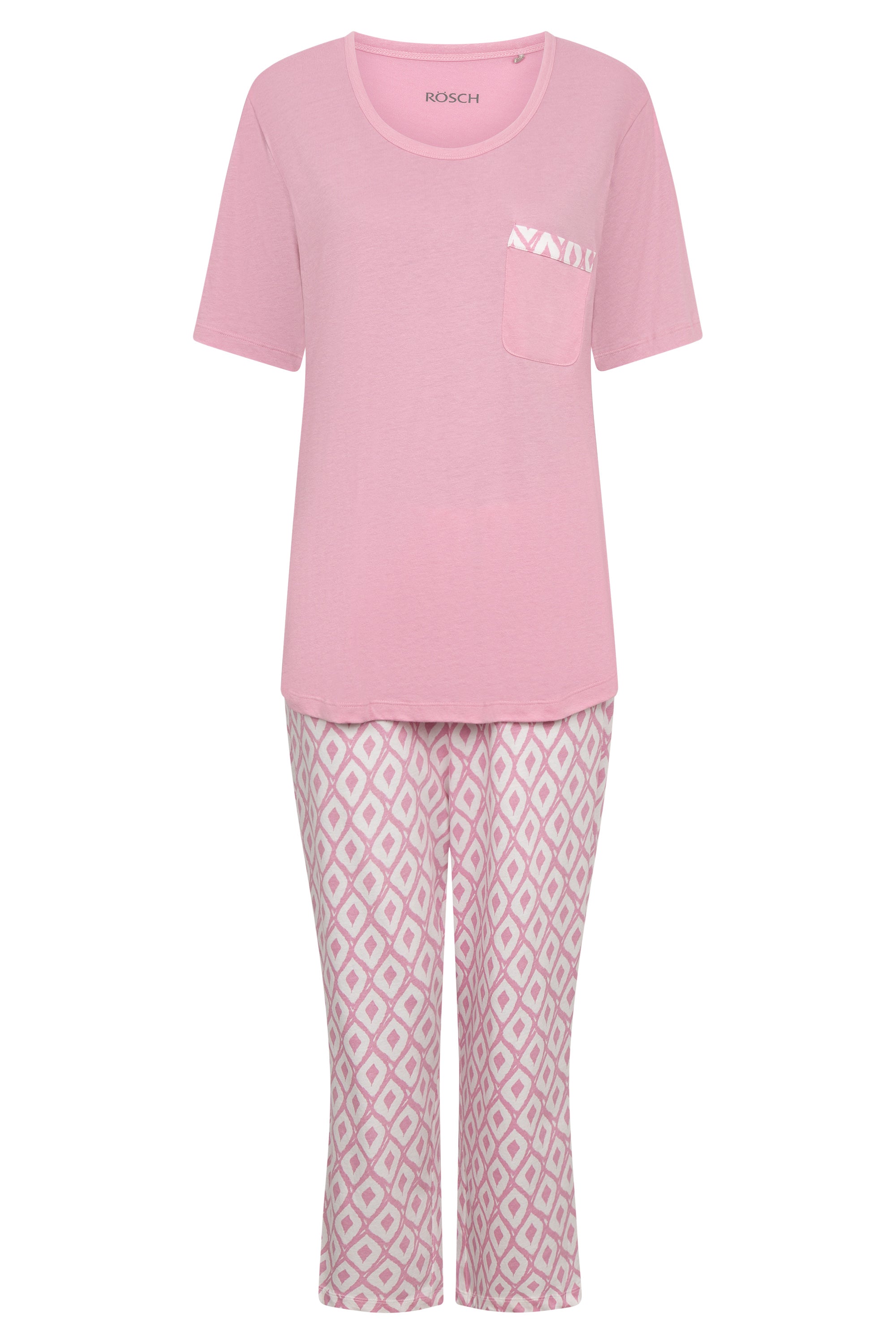 Hollow von Rösch 7/8-Pyjama, Kurzarm