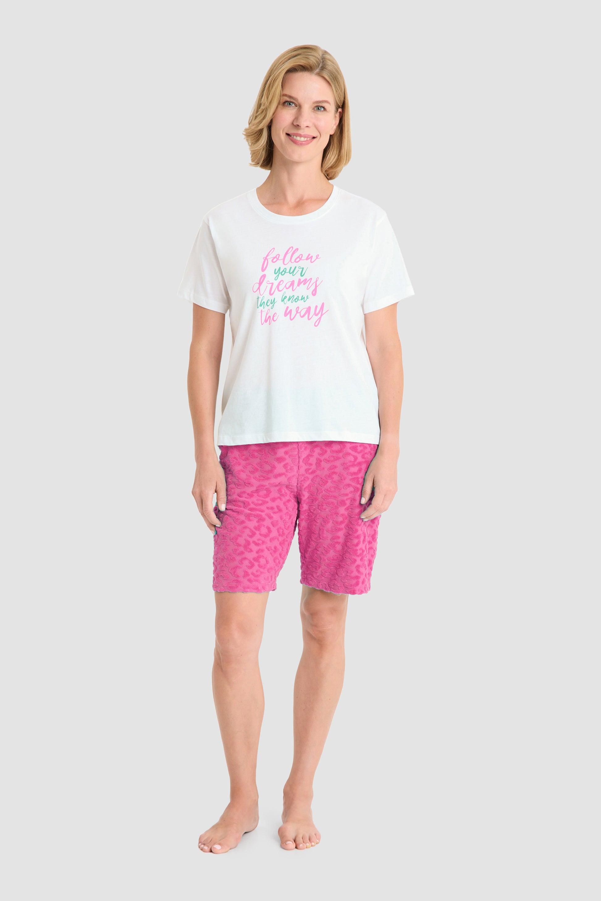 Ganzkörperbild von Rösch Shirt Kurzarm