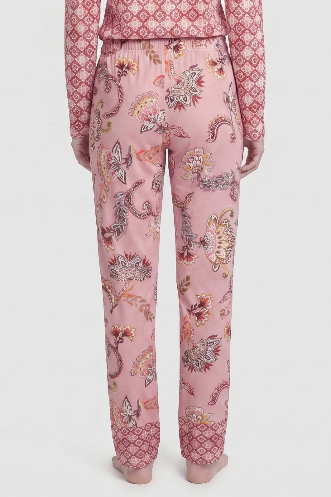 Rösch Pantalon Long, Motif Ornements Mixtes