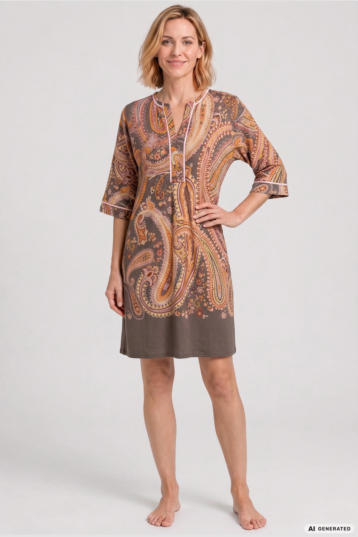 Rösch Nachthemd Mini, Paisley