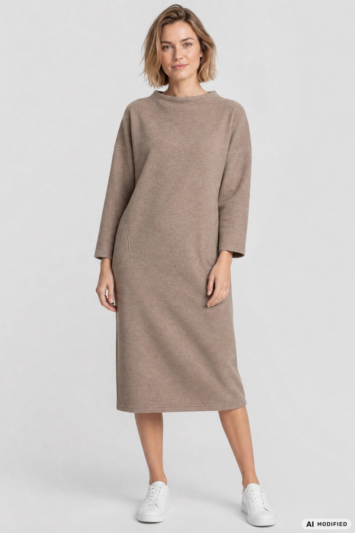 Rösch Hauskleid Midi, Fleece