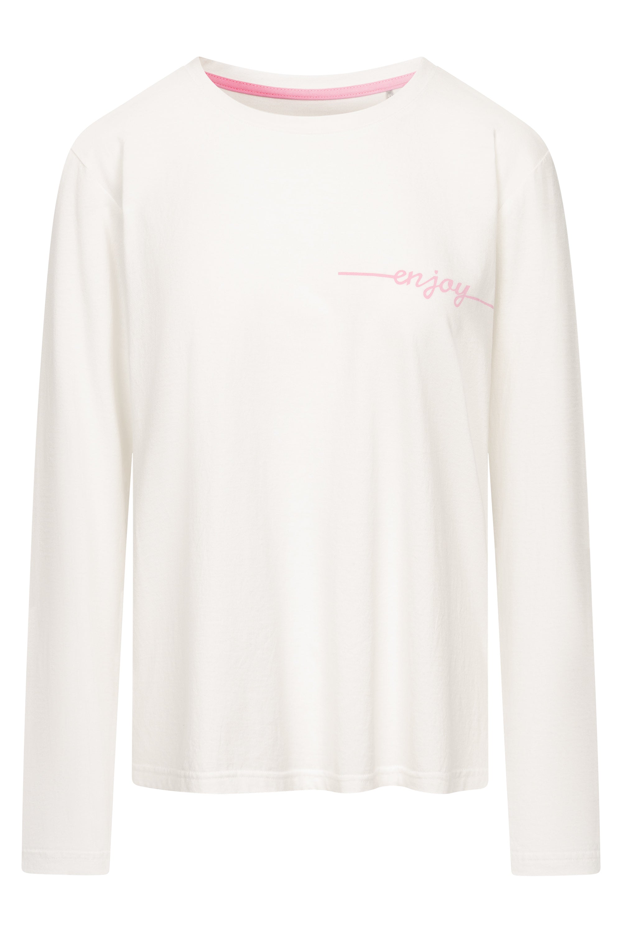 Rösch Chemise manches longues, imprimé Enjoy Crème