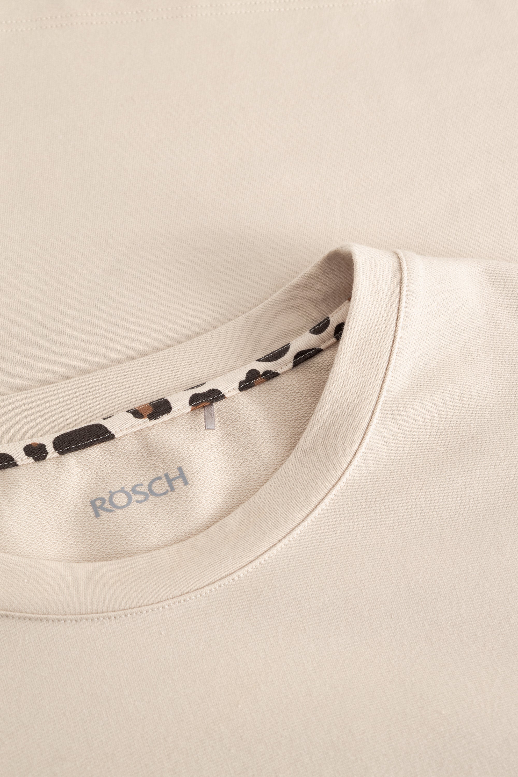 Rösch Sweatshirt Langarm, Sand
