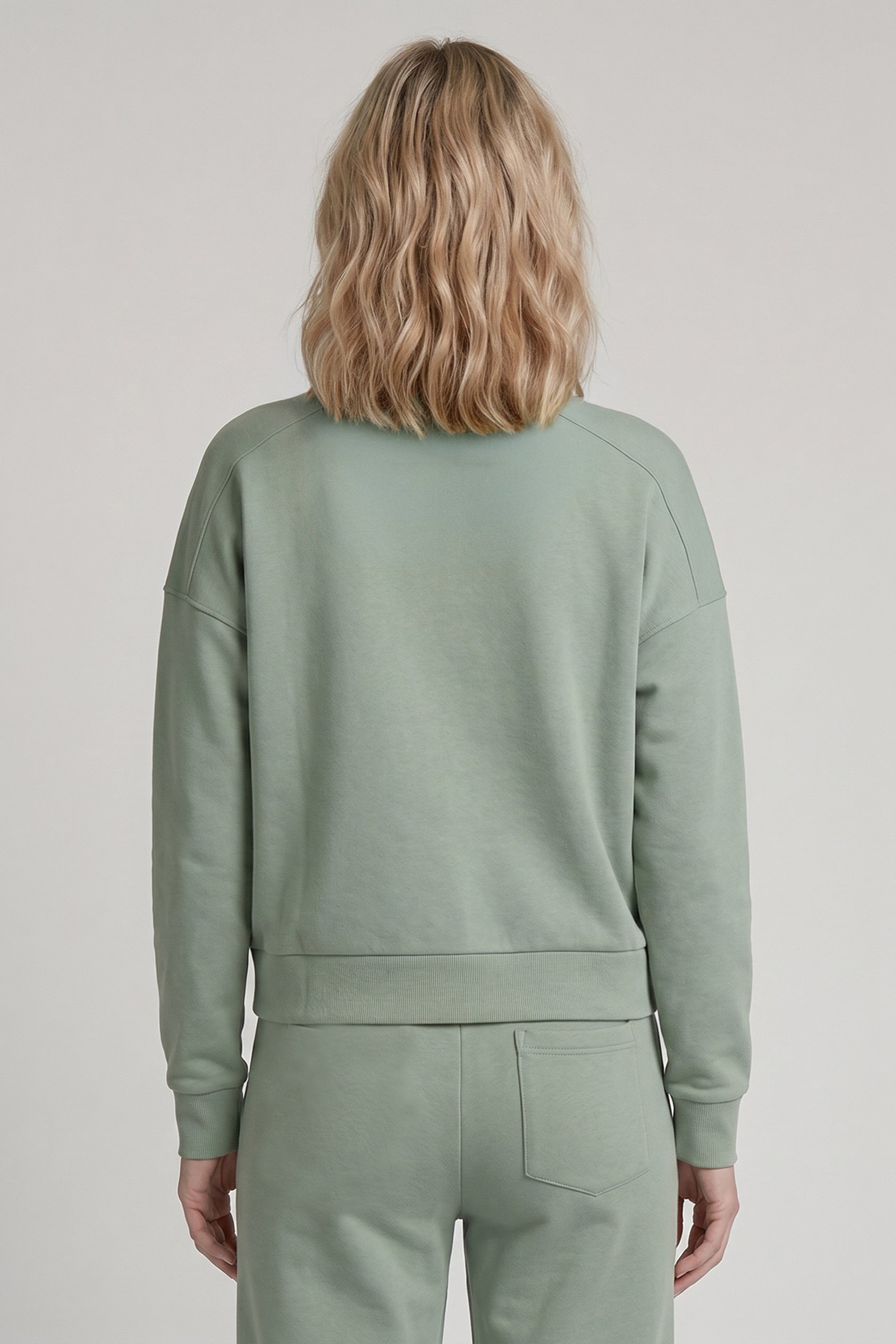 Rösch Sweatshirt manches longues, logo frontal