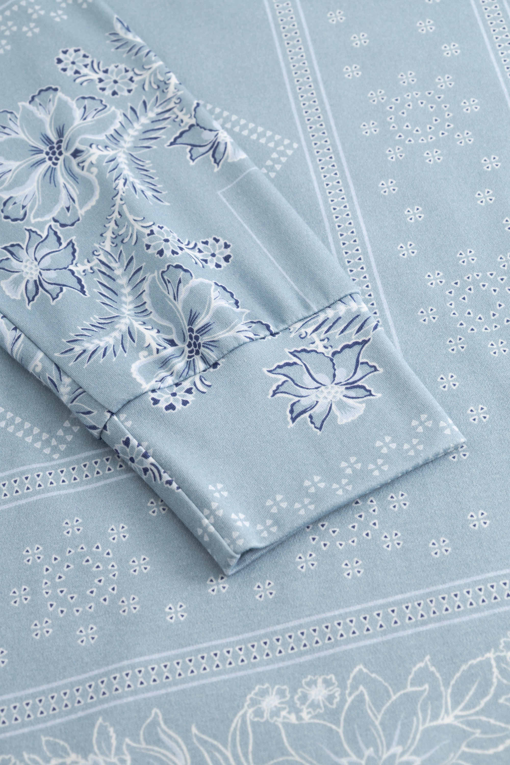 Rösch Nachthemd Maxi, Bandana-Print