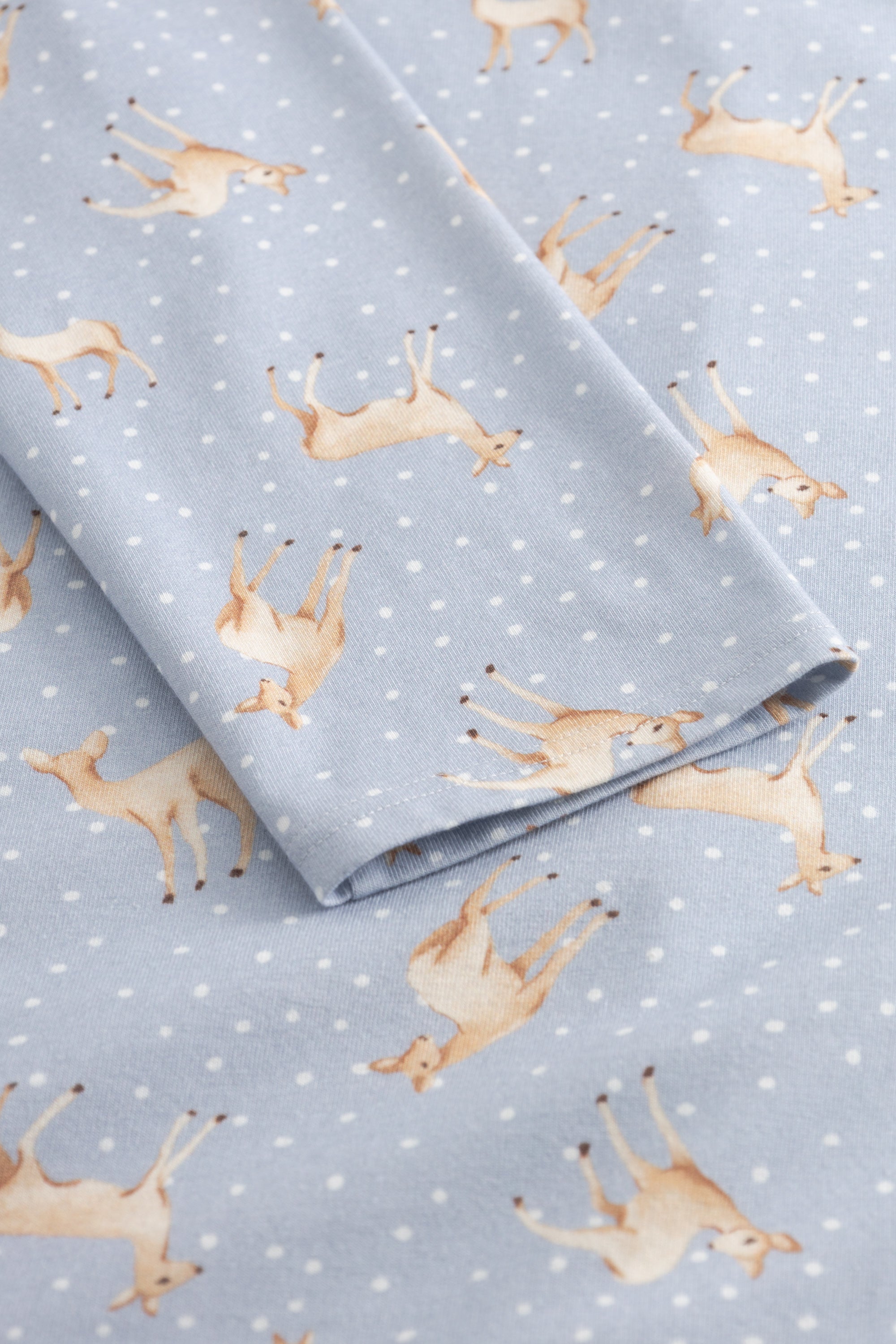 Robe de nuit Rösch longueur genou, imprimé Bambi