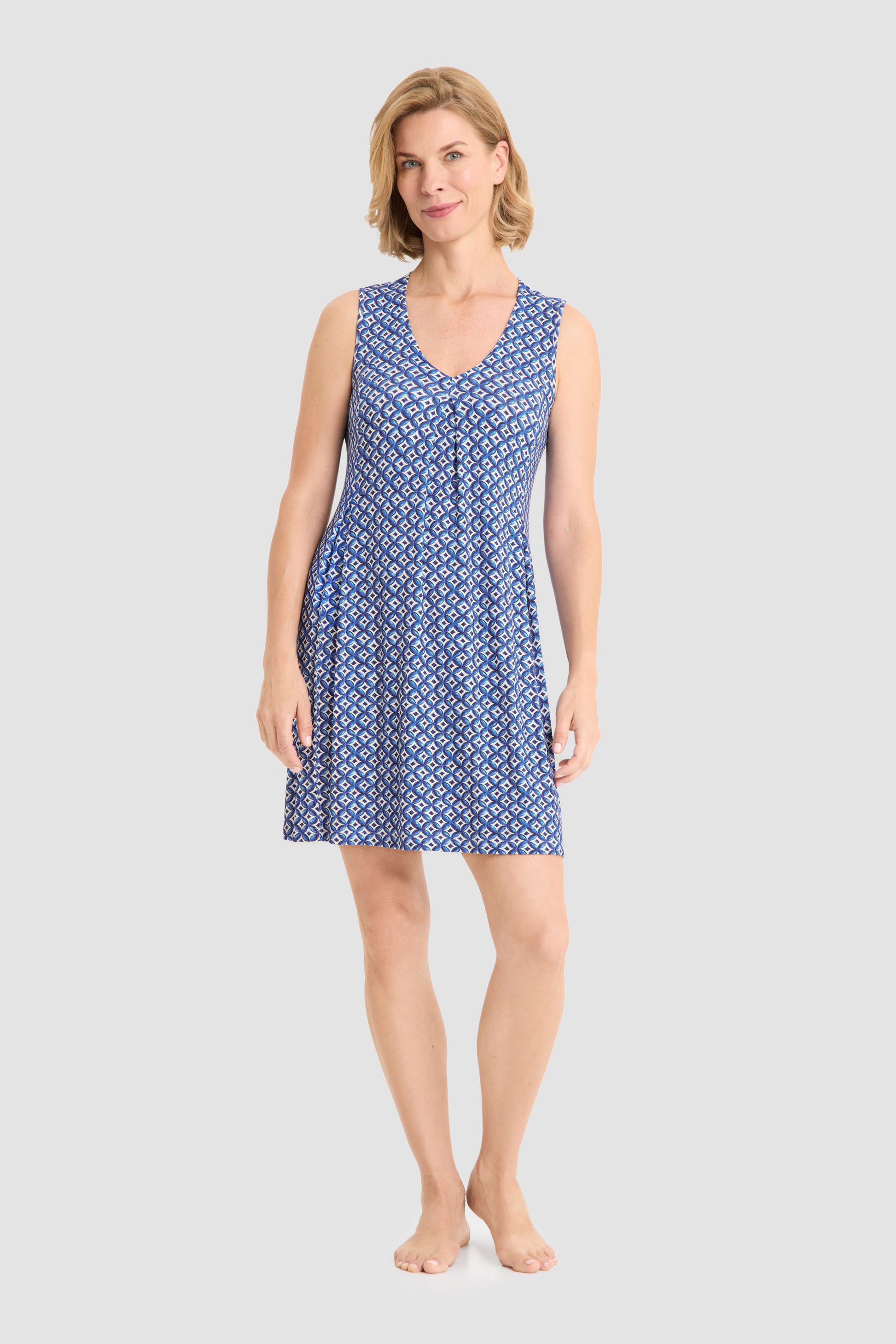 Frontalbild von Rösch Strandkleid Kurz