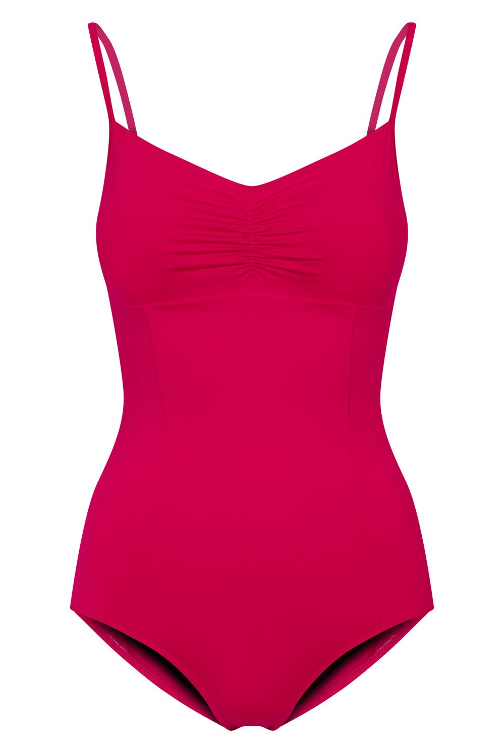 Hollowbild von Ballett Tanz-Trikot mit Raffungen für Heranwachsende und Erwachsene Polyamid/Elasthan