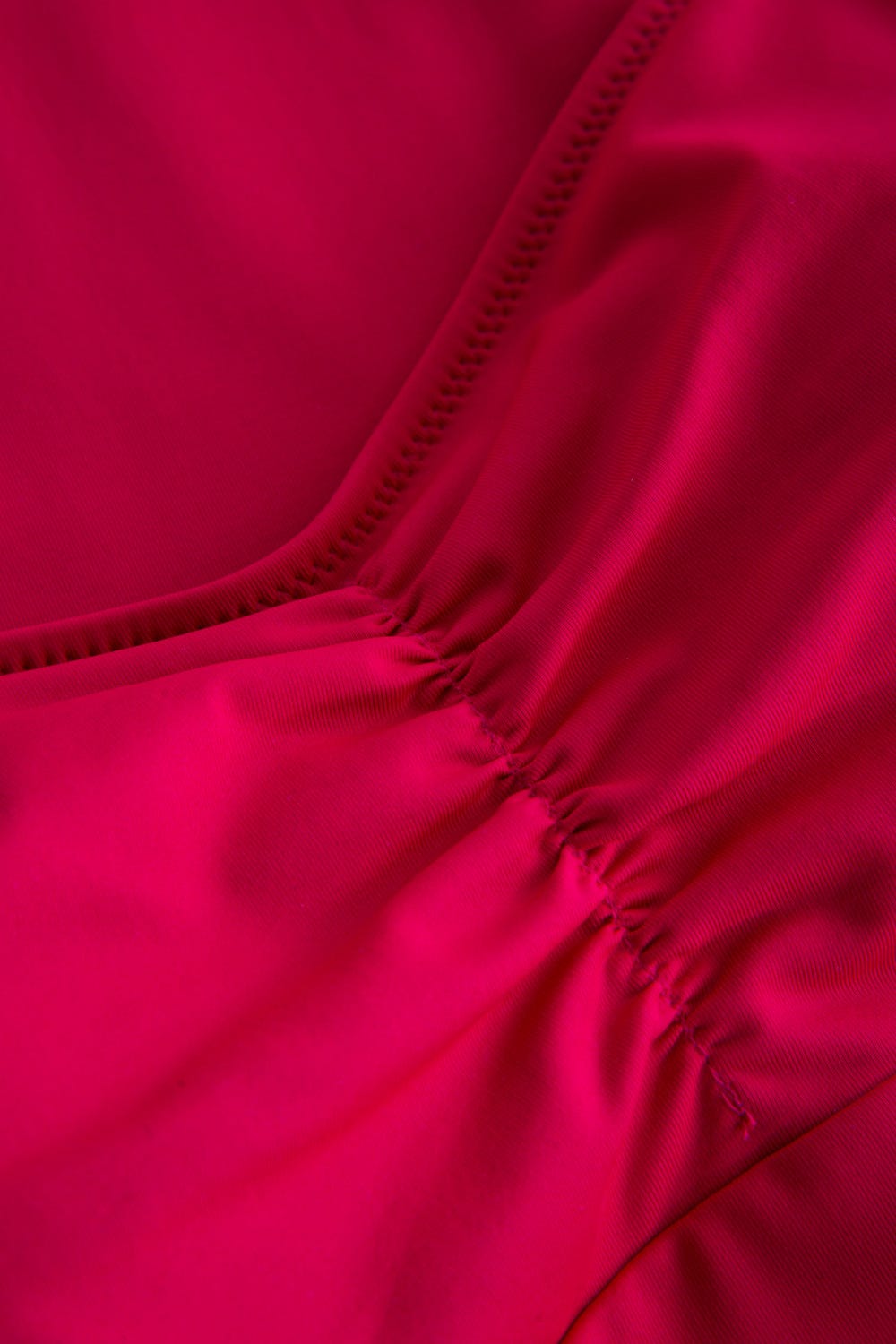 Detailbild 3 von Ballett Tanz-Trikot mit Raffungen für Heranwachsende und Erwachsene Polyamid/Elasthan