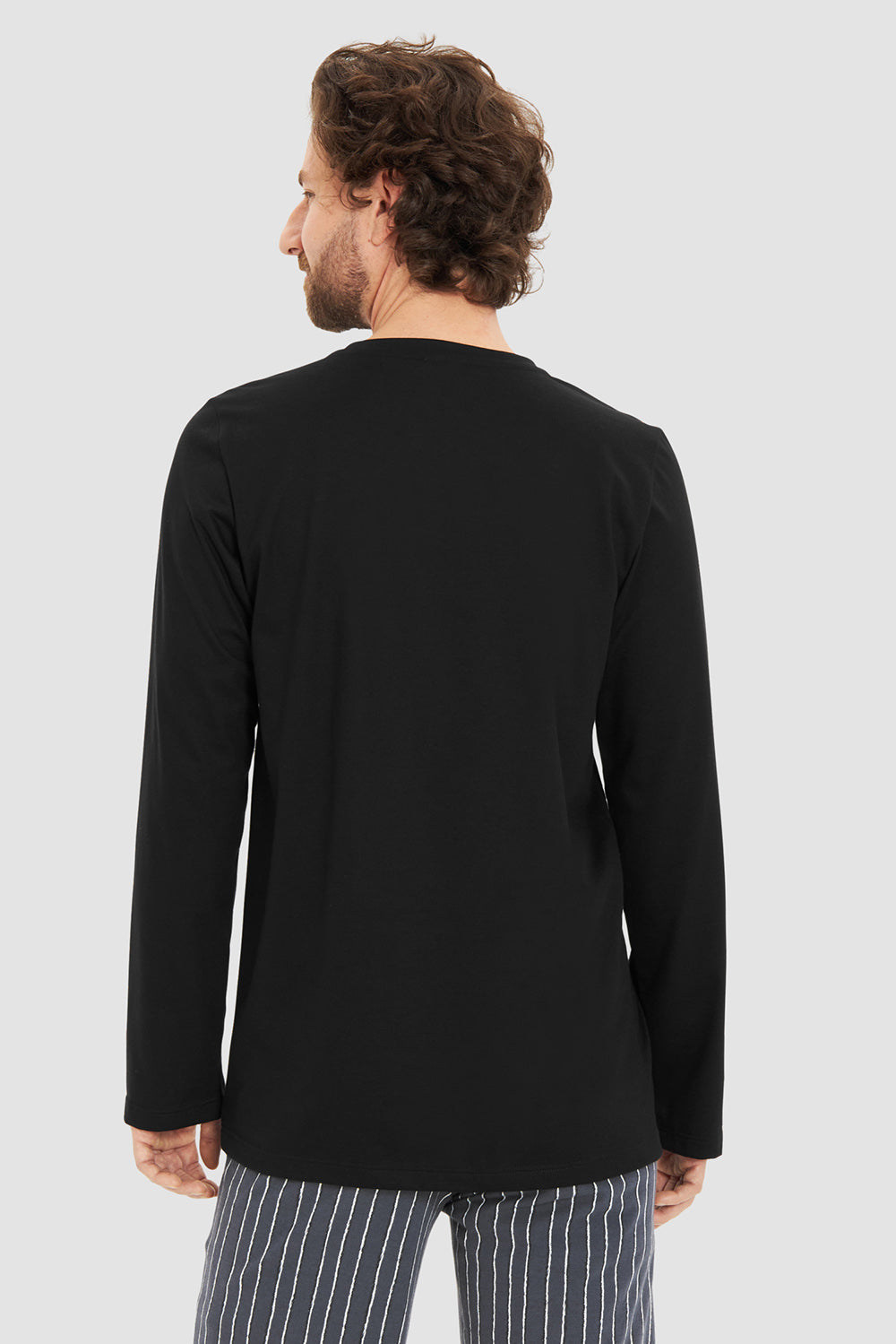 Rückansicht von Rösch Shirt Langarm