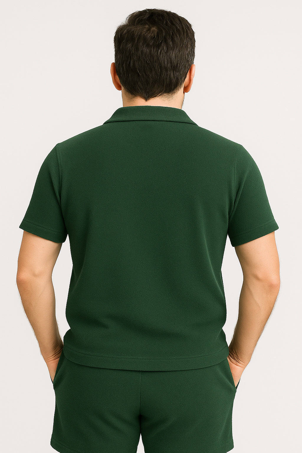 Rückansicht von Rösch Shirt Frottee