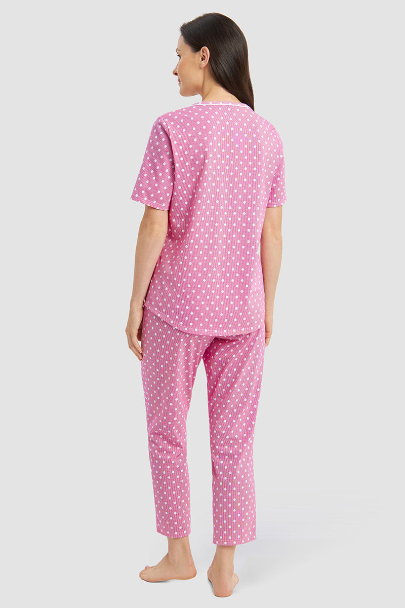 Rückansicht von Rösch Pyjama 7/8