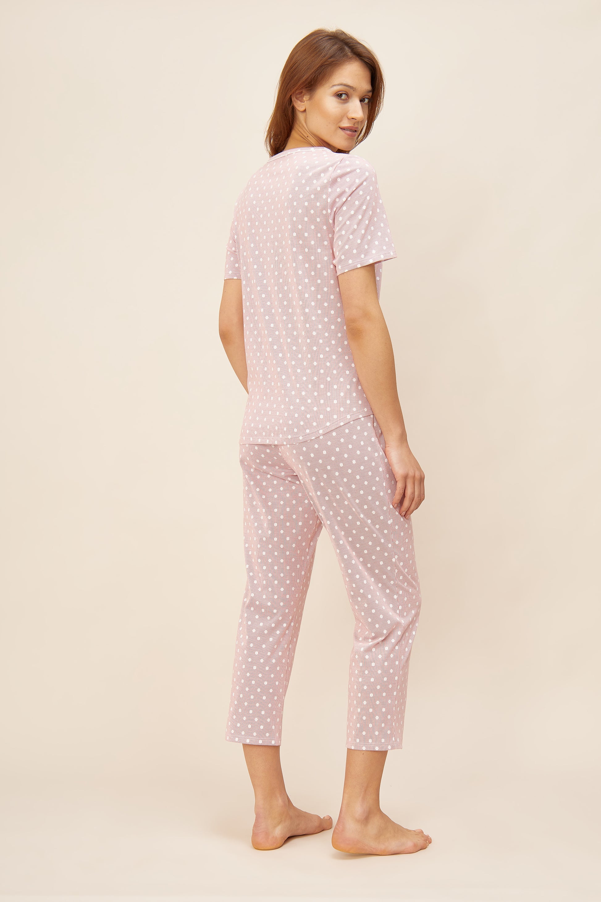 Rückansicht von Rösch Pyjama 7/8