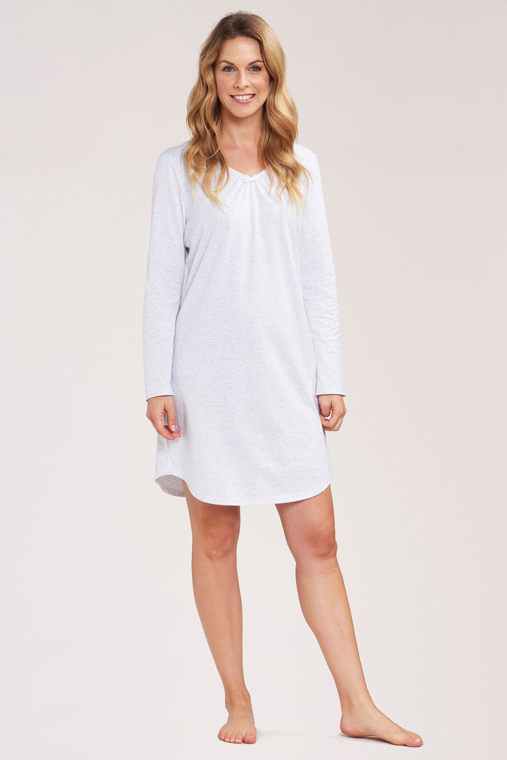 Frontalbild von Rösch Nachthemd Knielang