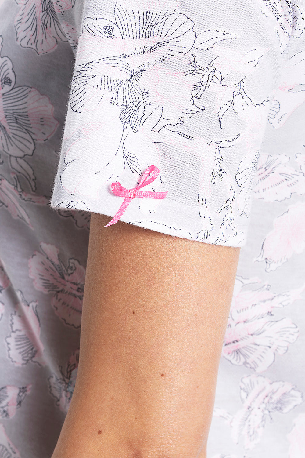 Detailbild von Rösch Nachthemd Knielang