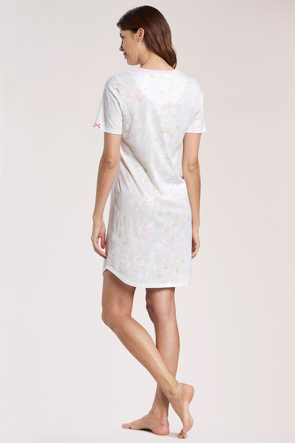 Rückansicht von Rösch Nachthemd Knielang