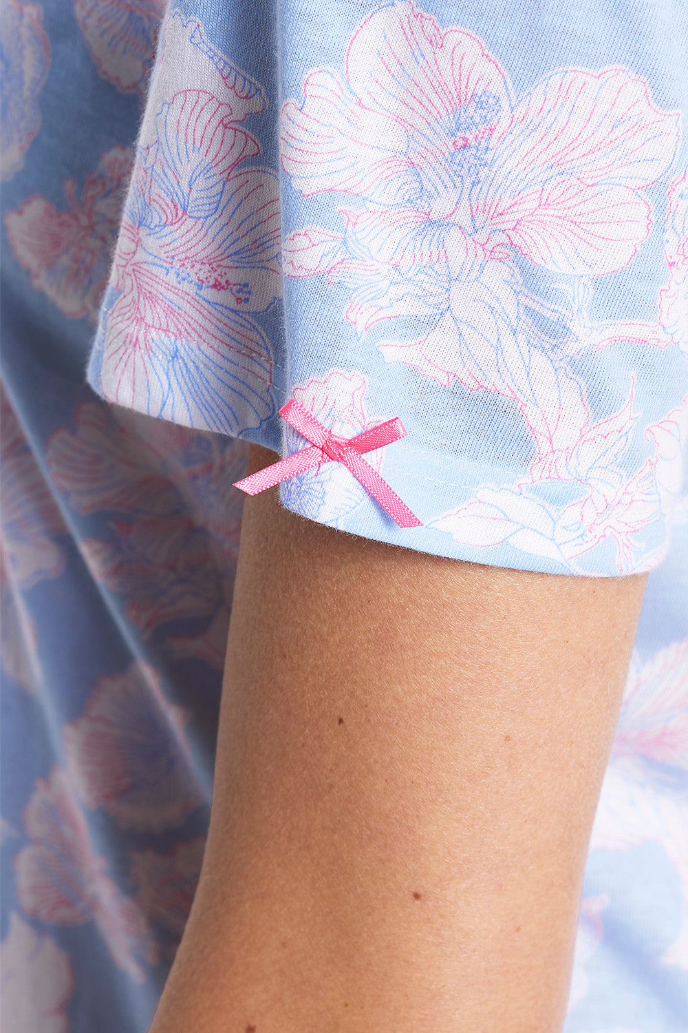 Detailbild von Rösch Nachthemd Knielang